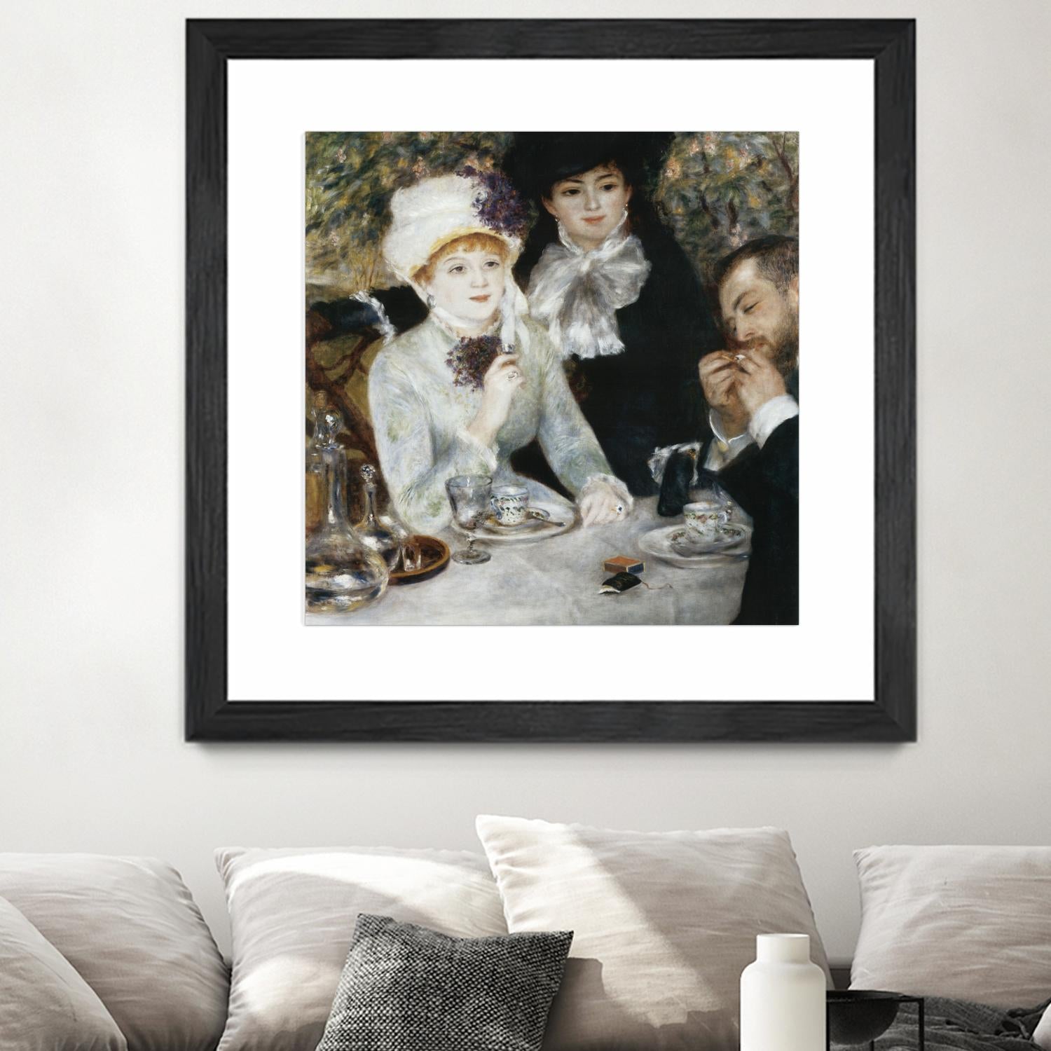Après le déjeuner by Auguste Renoir on GIANT ART - white figurative dejeuner