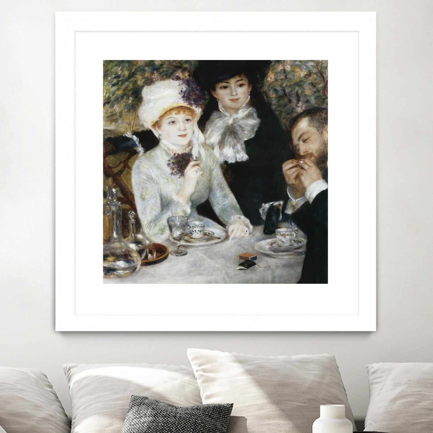 Après le déjeuner by Auguste Renoir on GIANT ART - white figurative dejeuner