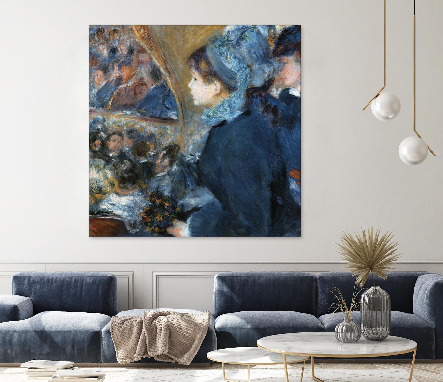 À l'opéra by Auguste Renoir on GIANT ART - beige figurative woman