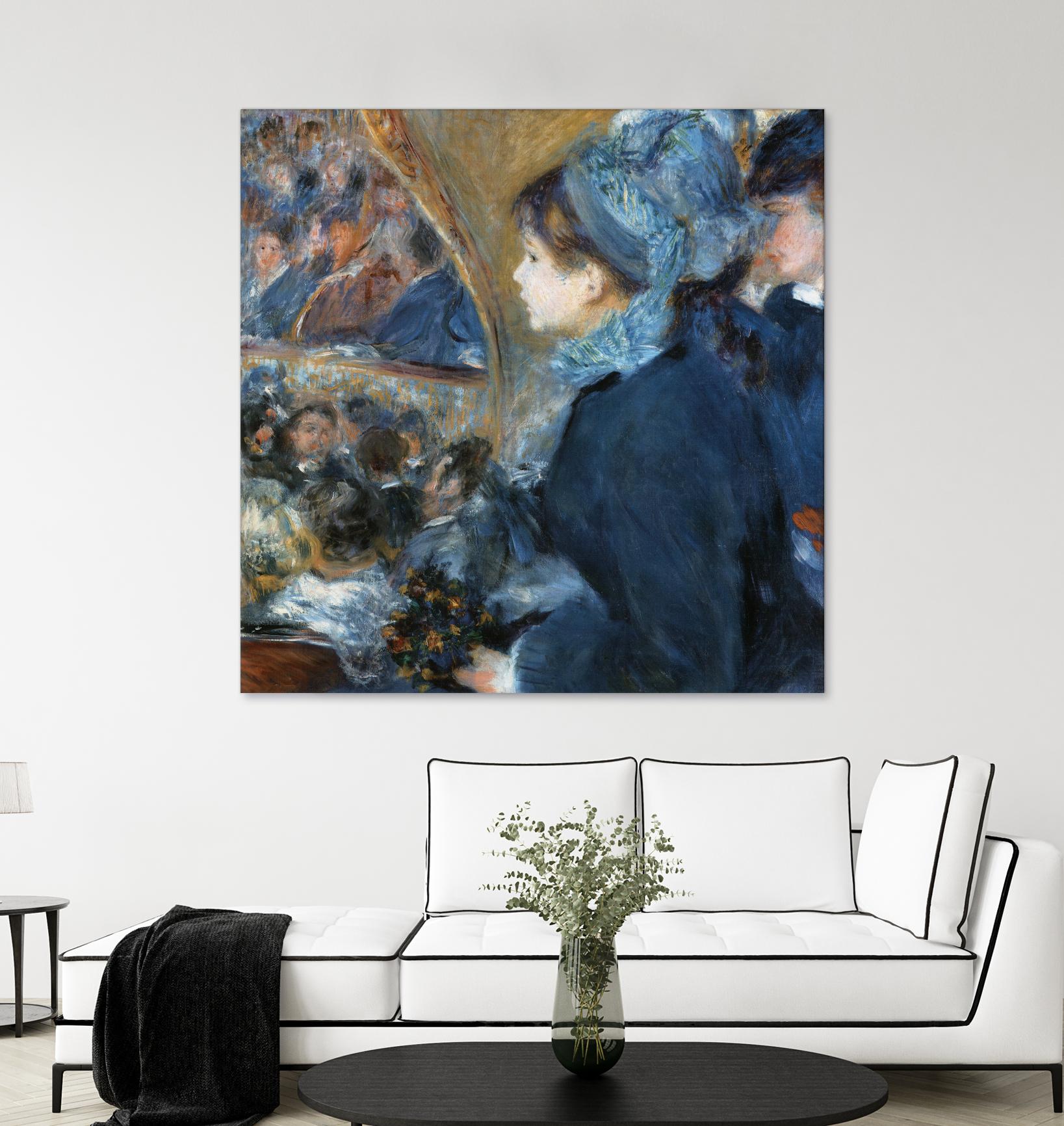À l'opéra by Auguste Renoir on GIANT ART - beige figurative woman