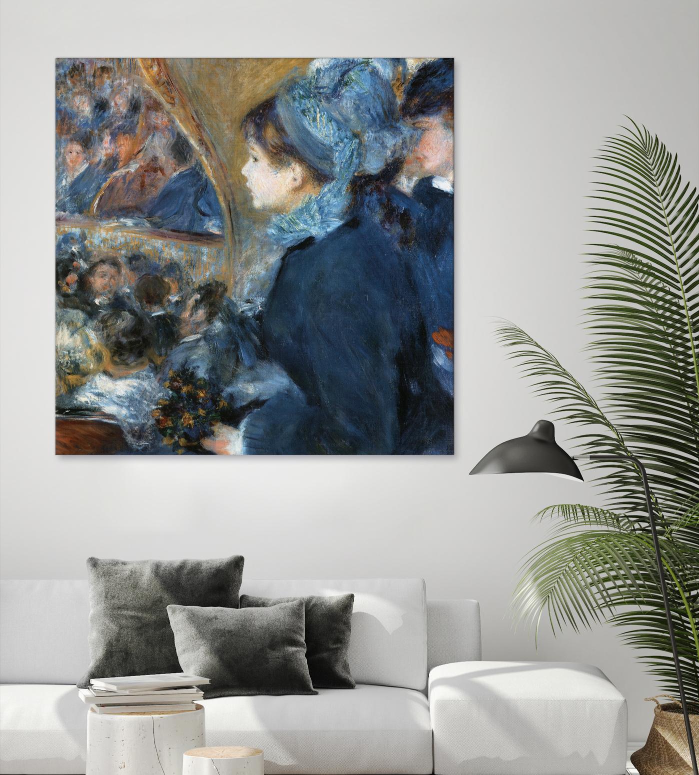 À l'opéra by Auguste Renoir on GIANT ART - beige figurative woman