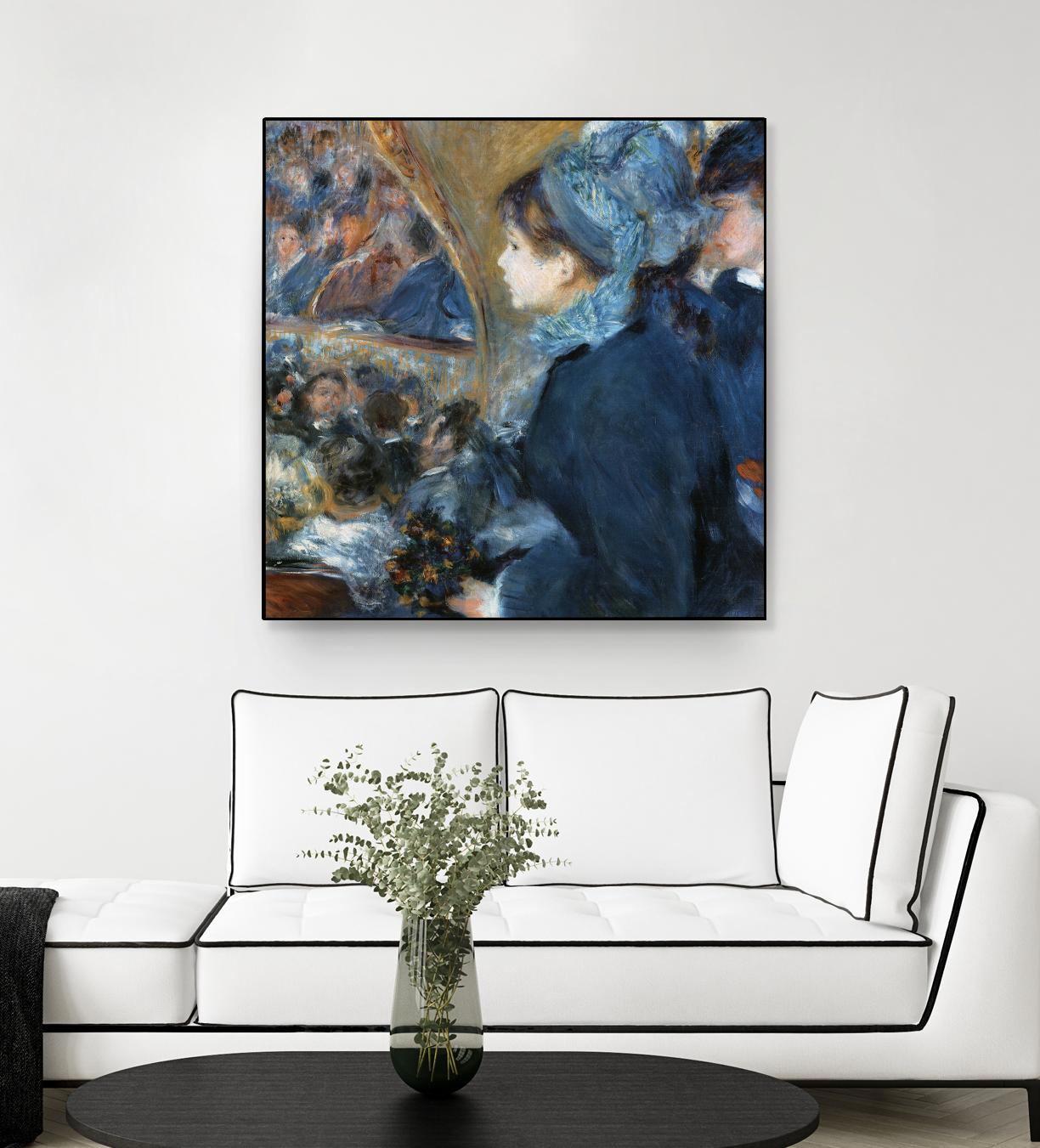 À l'opéra by Auguste Renoir on GIANT ART - beige figurative woman