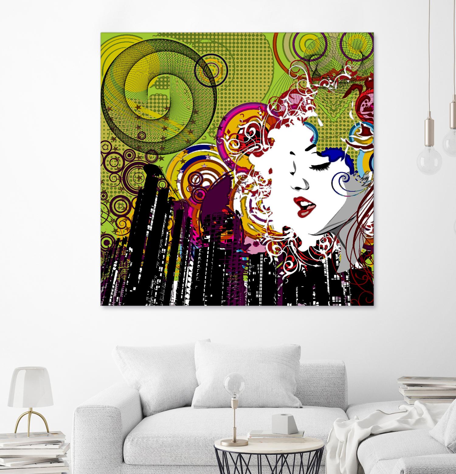 Lips by Jefd on GIANT ART - white pop art - alternative