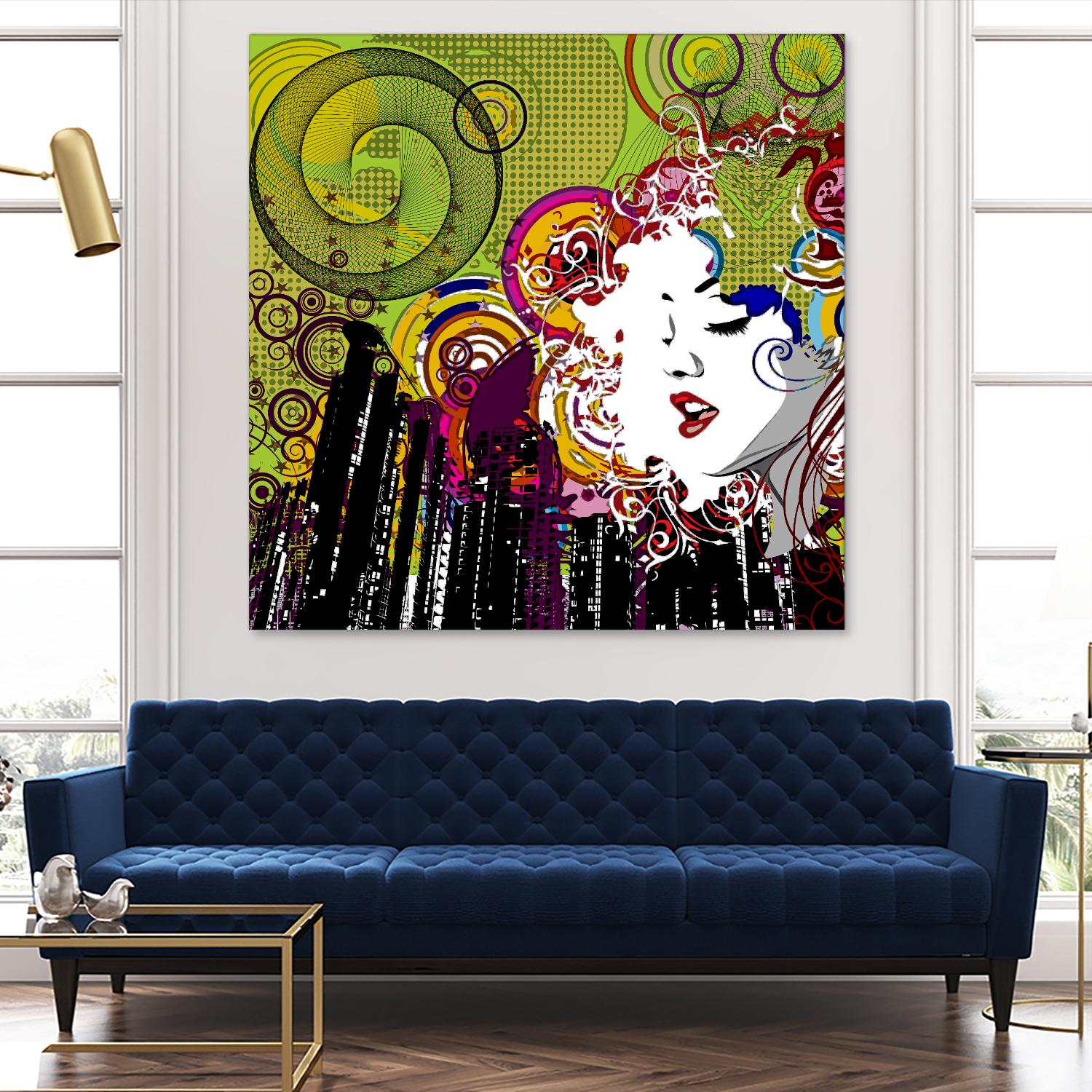 Lips by Jefd on GIANT ART - white pop art - alternative