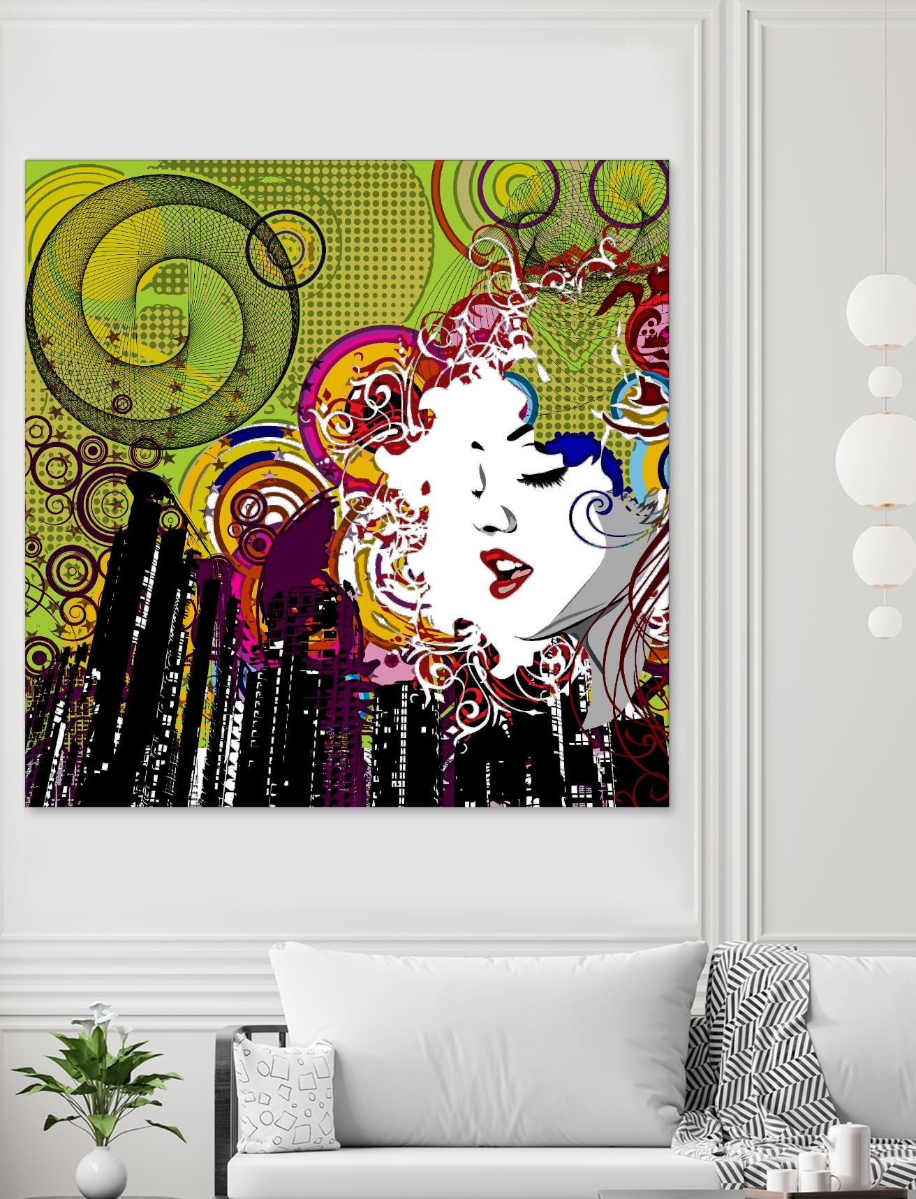 Lips by Jefd on GIANT ART - white pop art - alternative