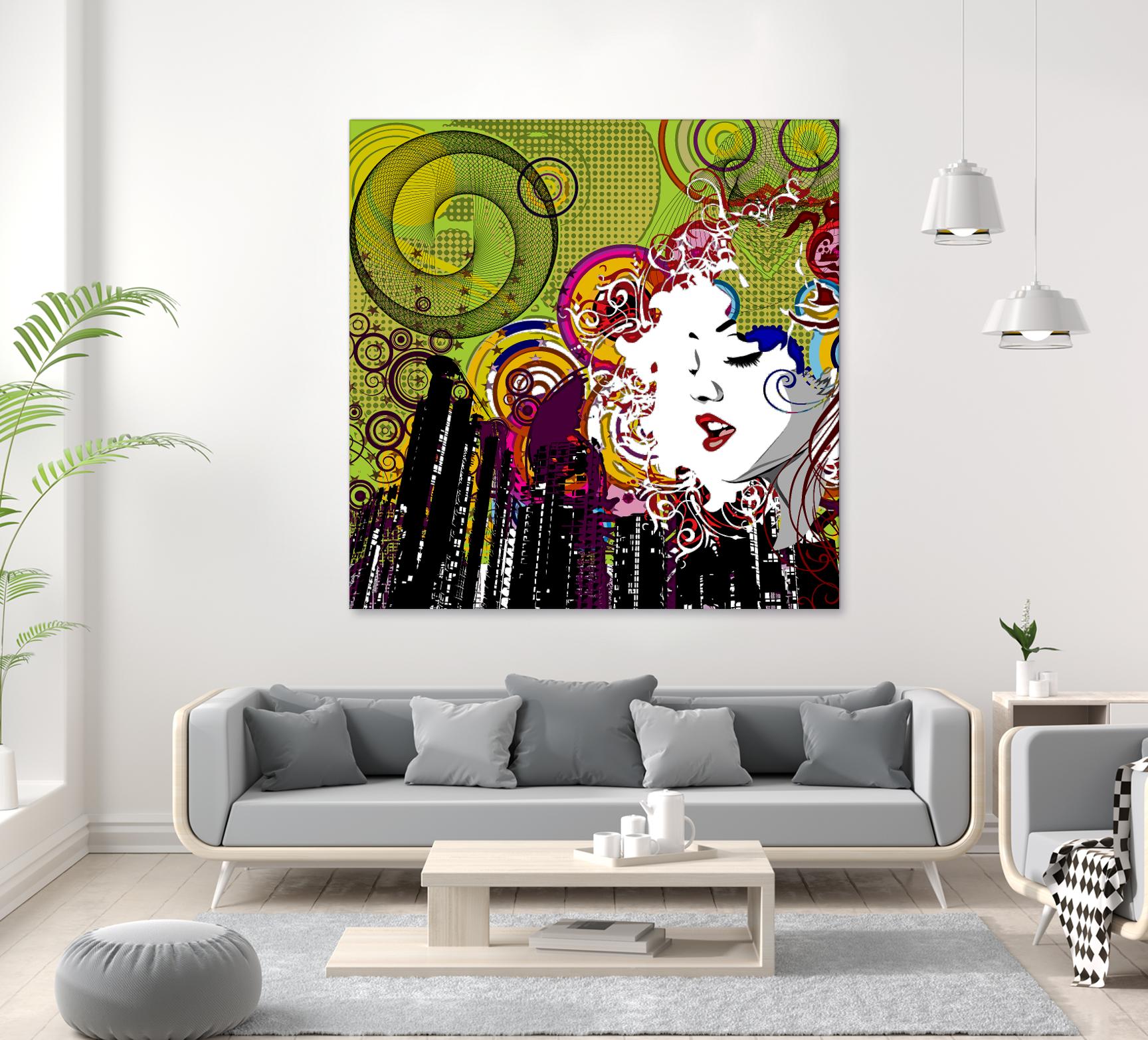 Lips by Jefd on GIANT ART - white pop art - alternative