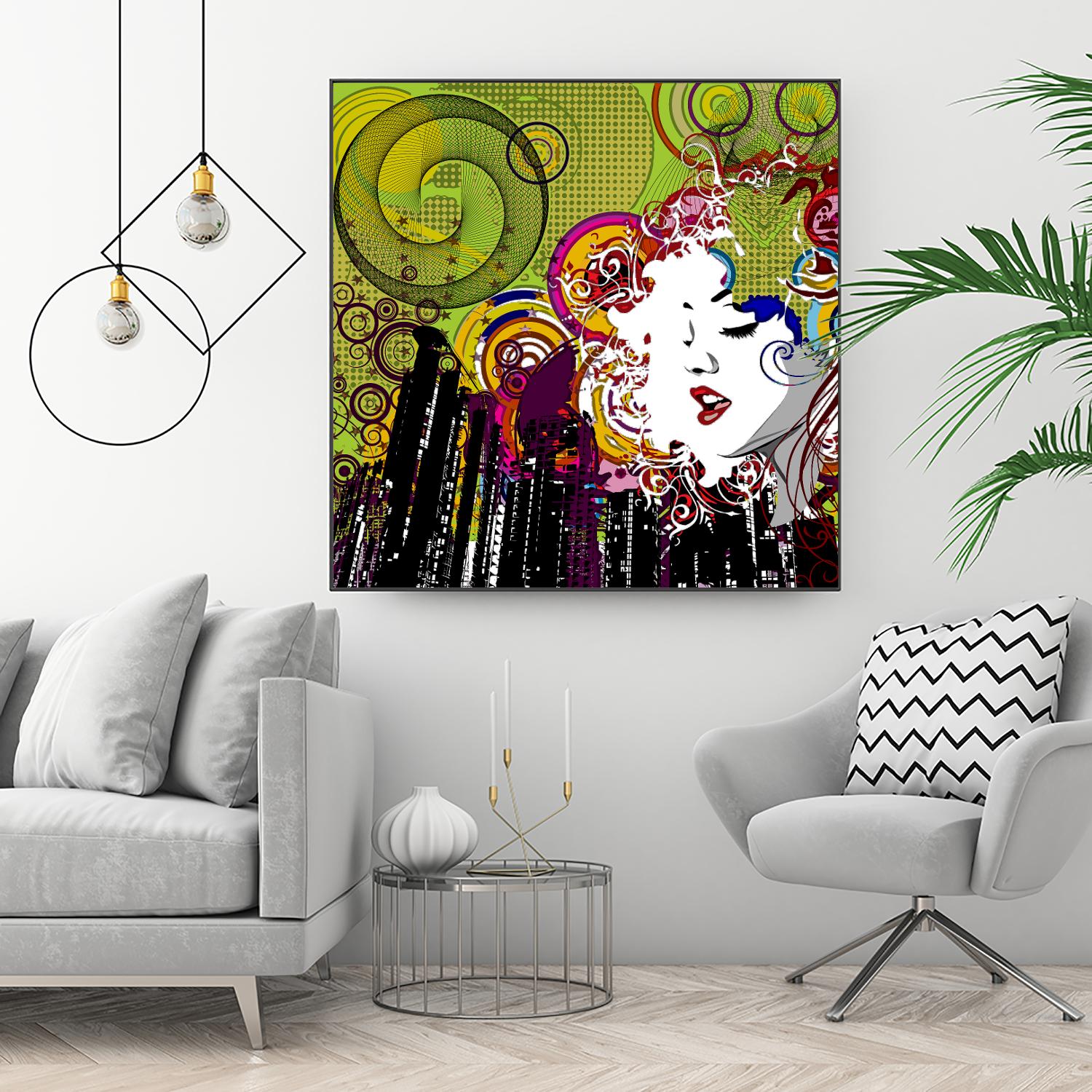 Lips by Jefd on GIANT ART - white pop art - alternative