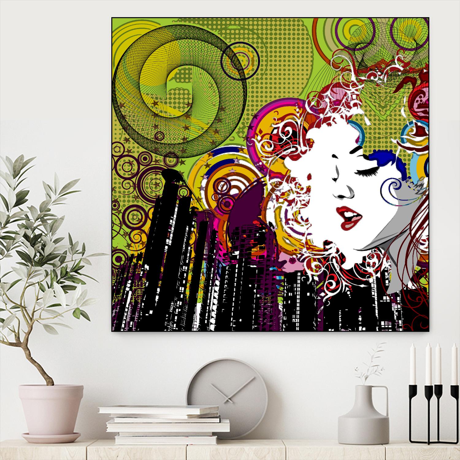 Lips by Jefd on GIANT ART - white pop art - alternative