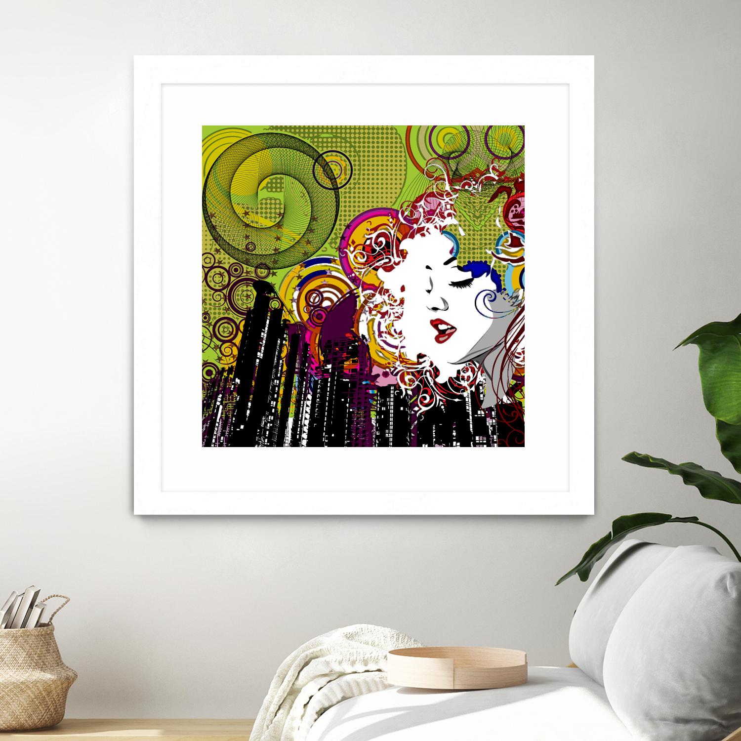 Lips by Jefd on GIANT ART - white pop art - alternative