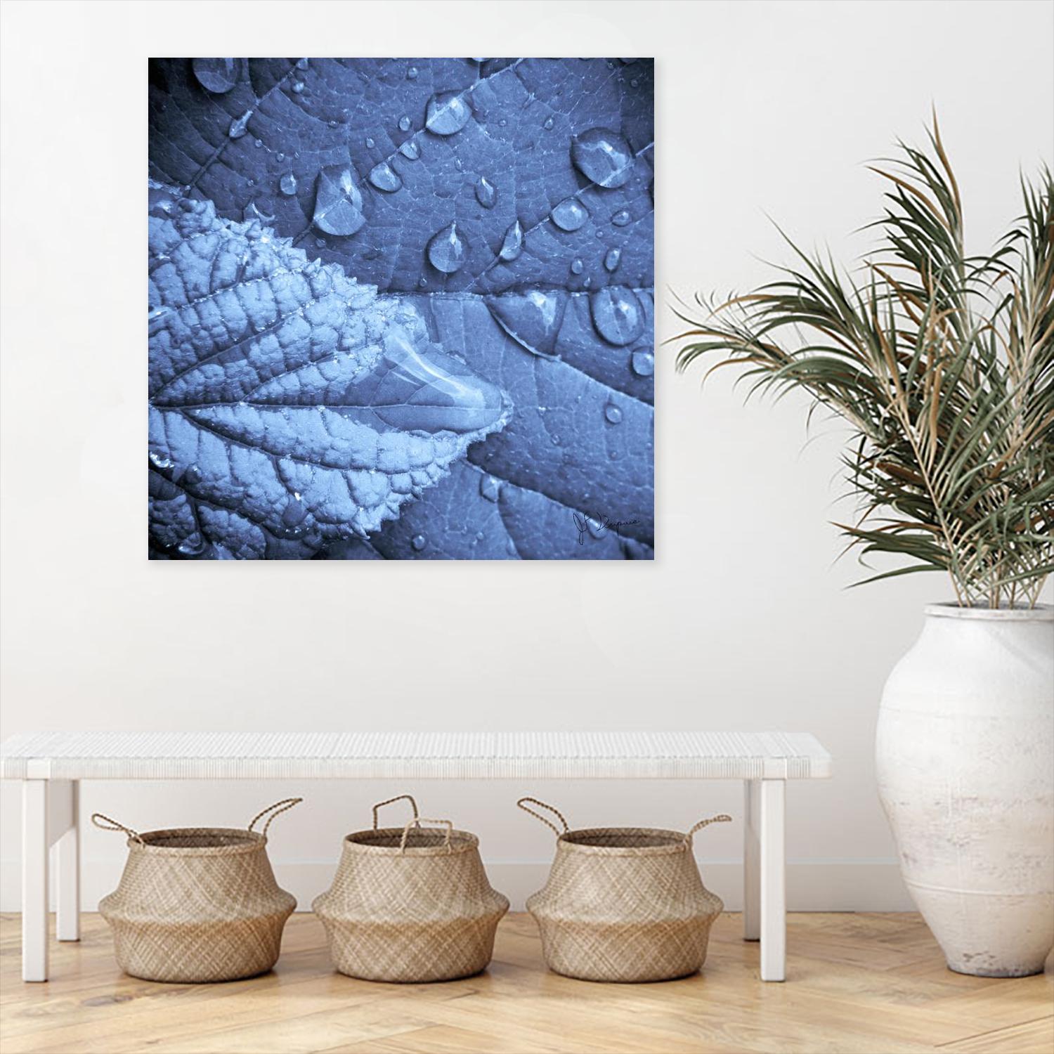 Attachement by Jean-François Dupuis on GIANT ART - blue botanical canadian arts