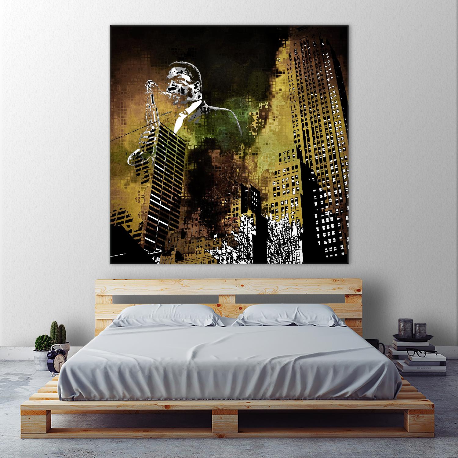 Jazzi I by Jefd on GIANT ART - yellow music - dance