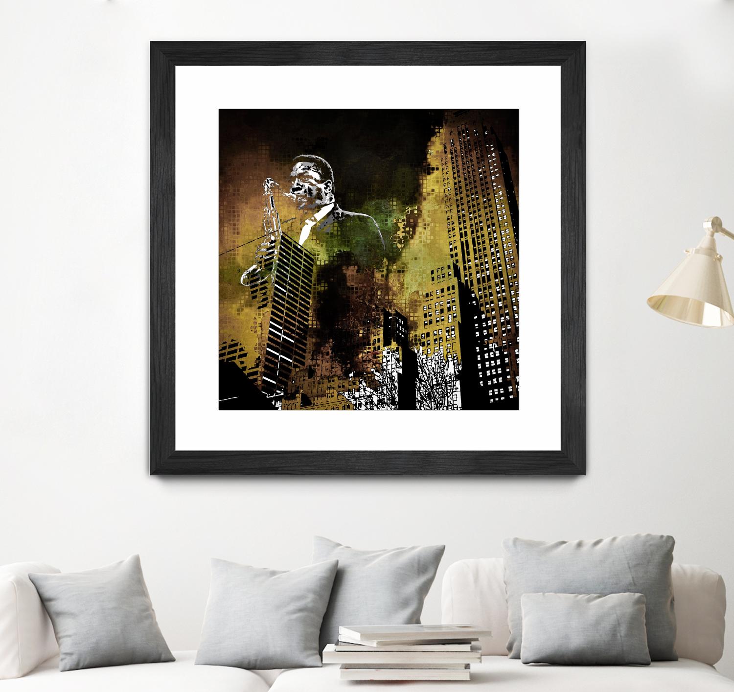 Jazzi I by Jefd on GIANT ART - yellow music - dance