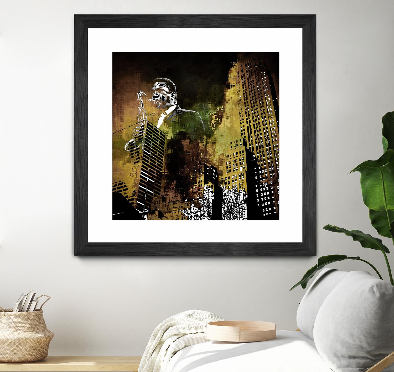 Jazzi I by Jefd on GIANT ART - yellow music - dance