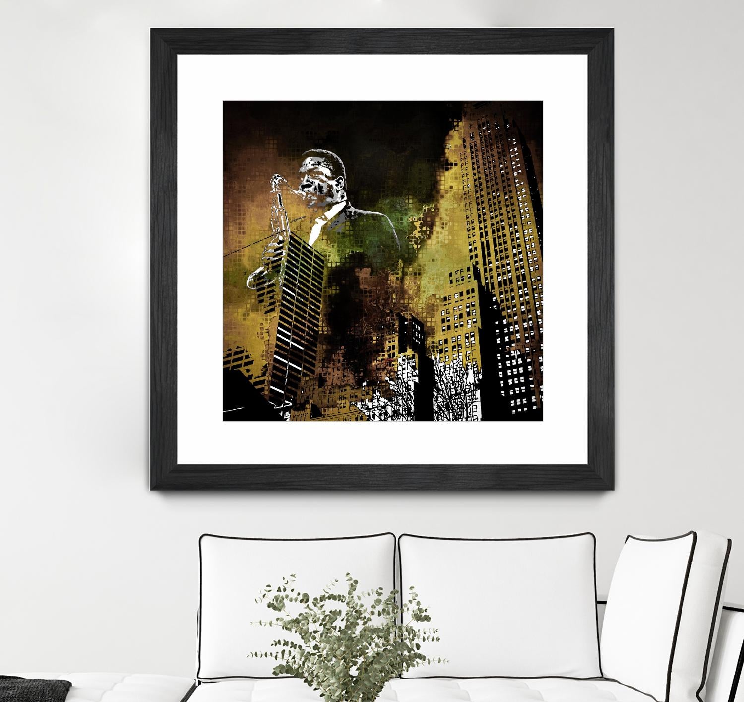 Jazzi I by Jefd on GIANT ART - yellow music - dance