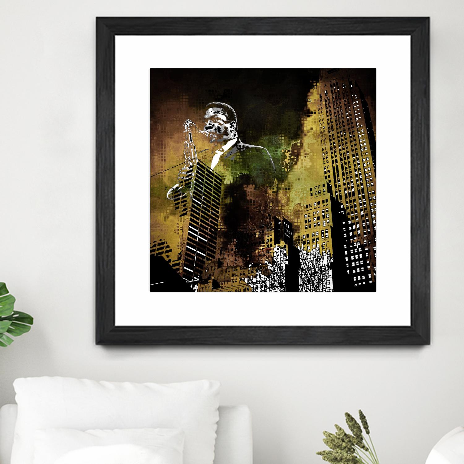 Jazzi I by Jefd on GIANT ART - yellow music - dance