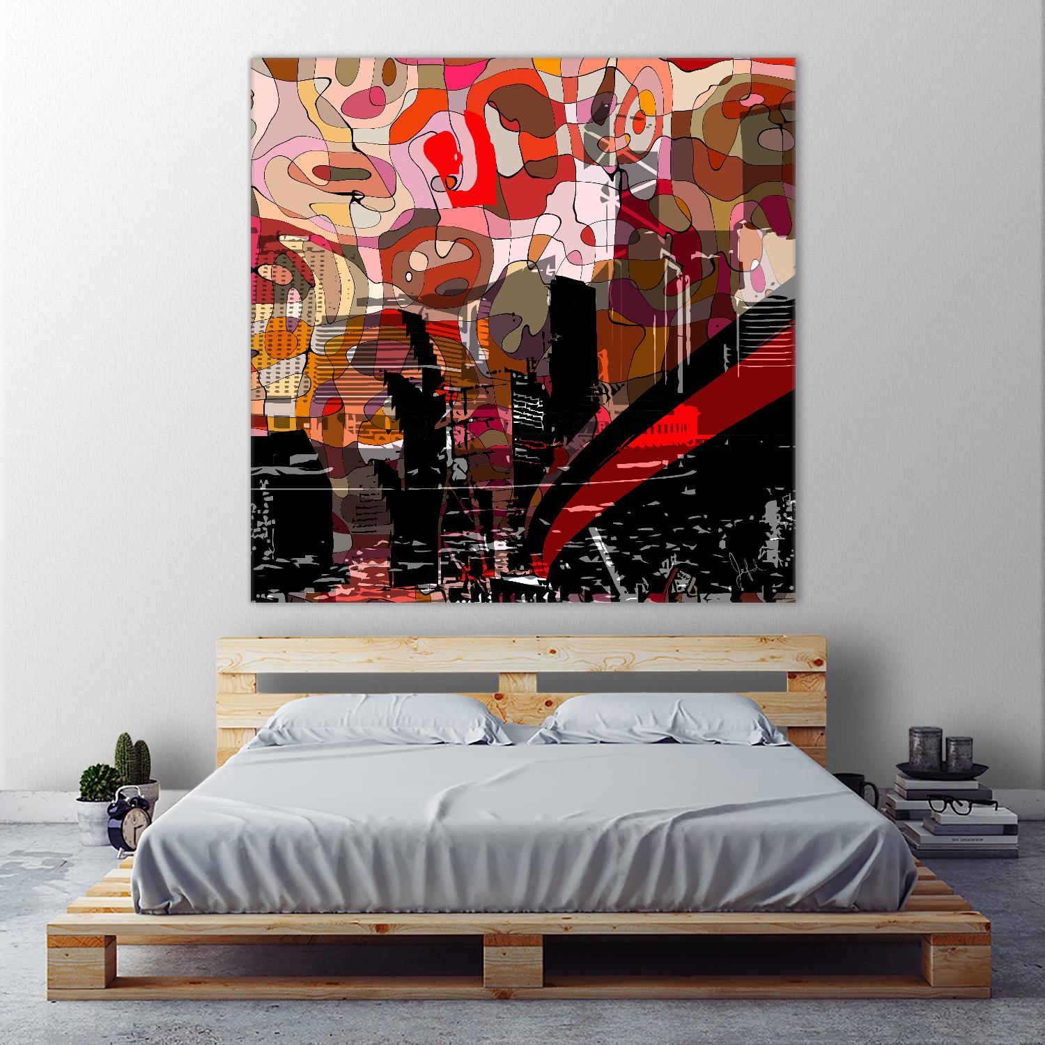 Urban Color I by Jefd on GIANT ART - black pop art - alternative