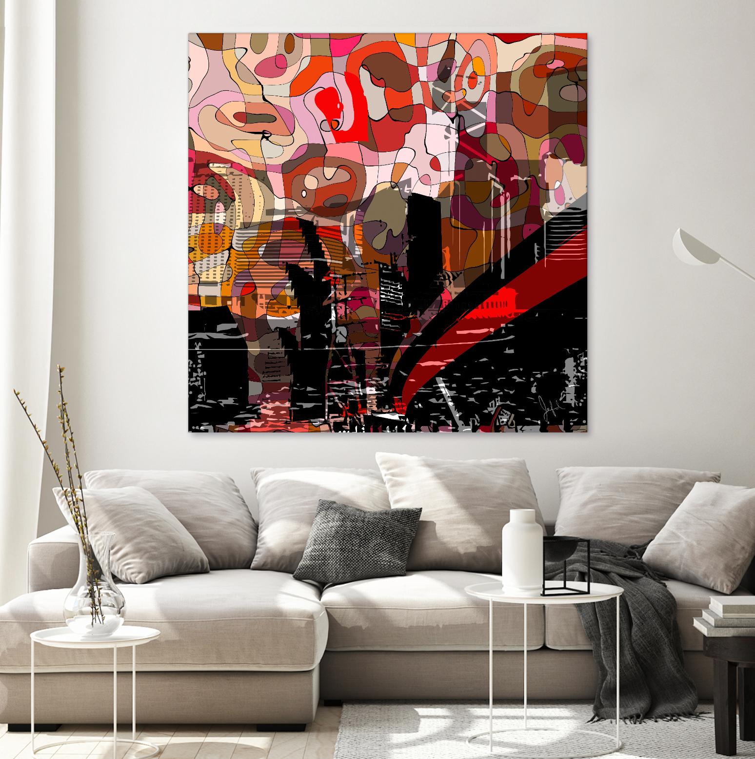 Urban Color I by Jefd on GIANT ART - black pop art - alternative