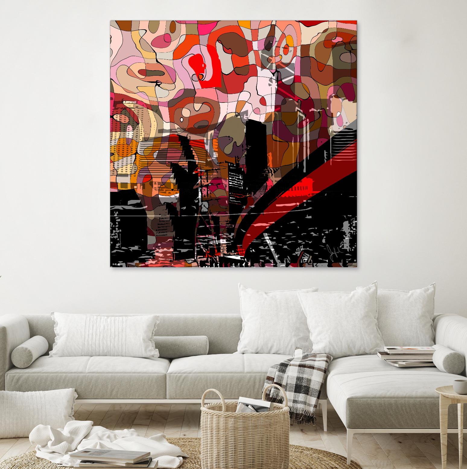 Urban Color I by Jefd on GIANT ART - black pop art - alternative