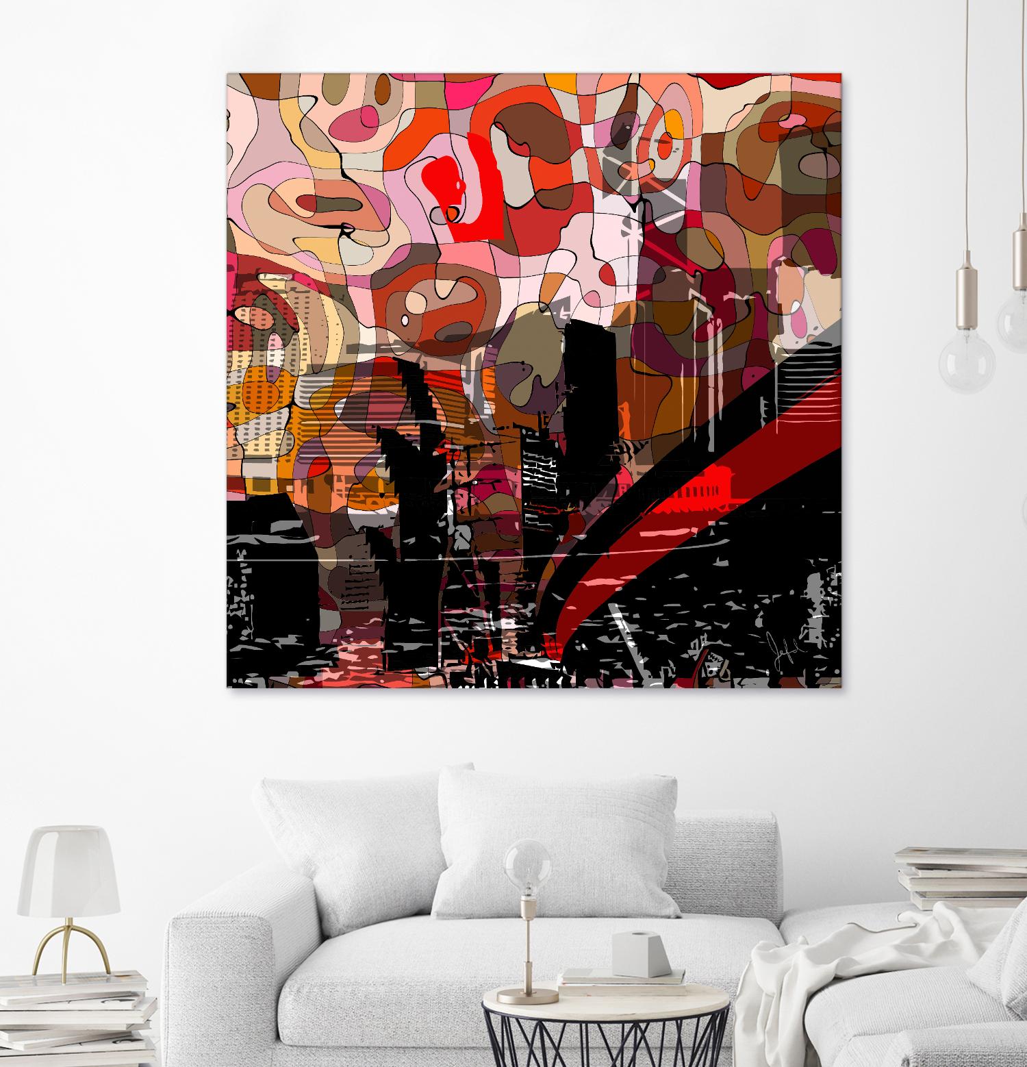 Urban Color I by Jefd on GIANT ART - black pop art - alternative