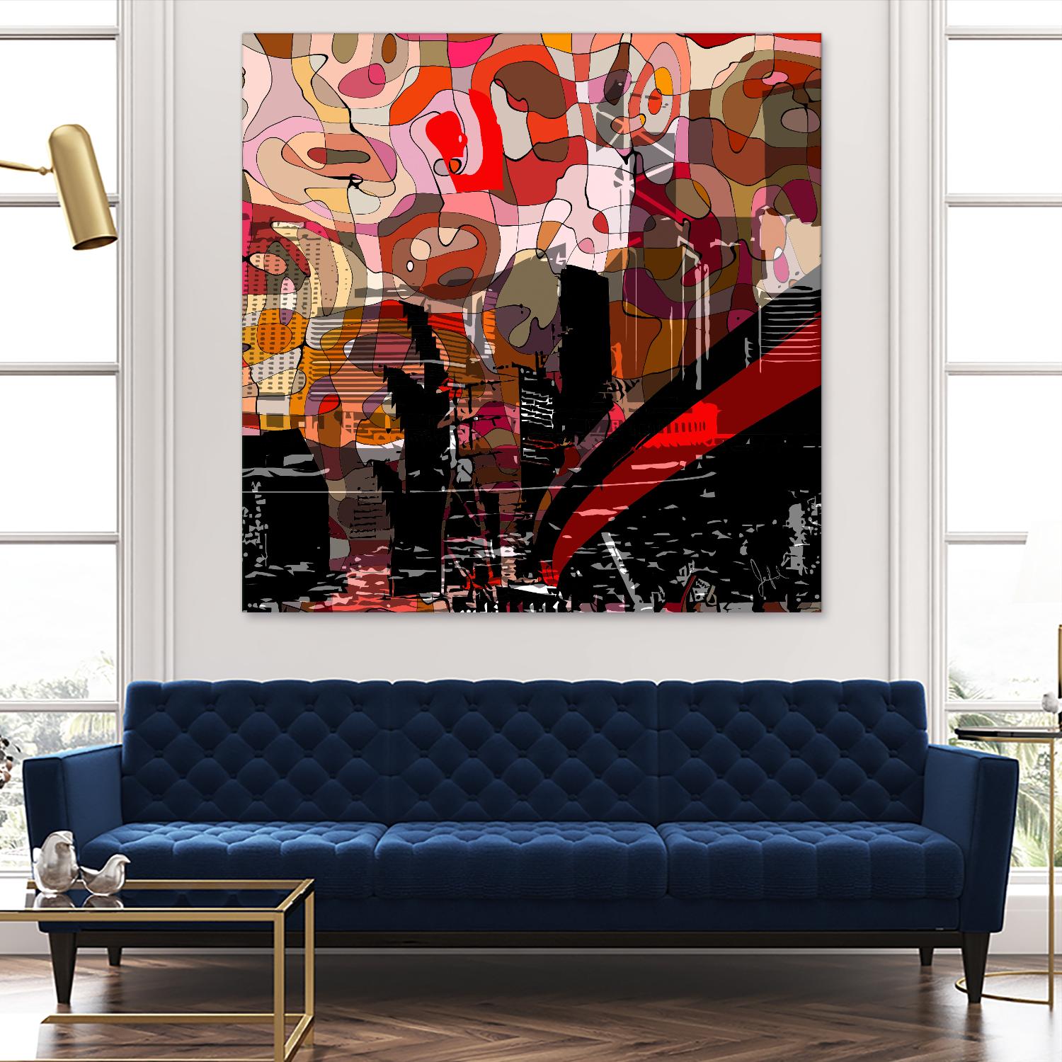 Urban Color I by Jefd on GIANT ART - black pop art - alternative