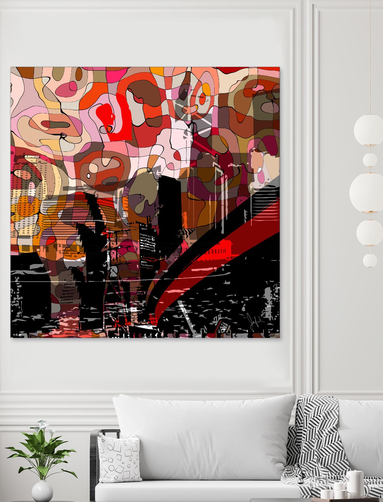 Urban Color I by Jefd on GIANT ART - black pop art - alternative