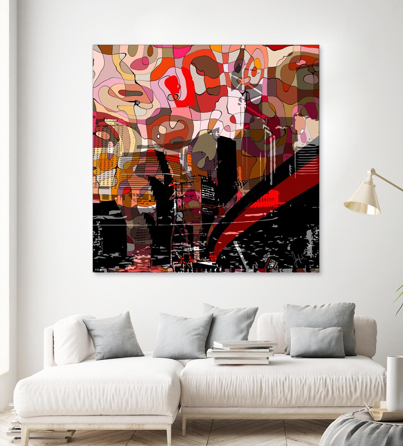 Urban Color I by Jefd on GIANT ART - black pop art - alternative