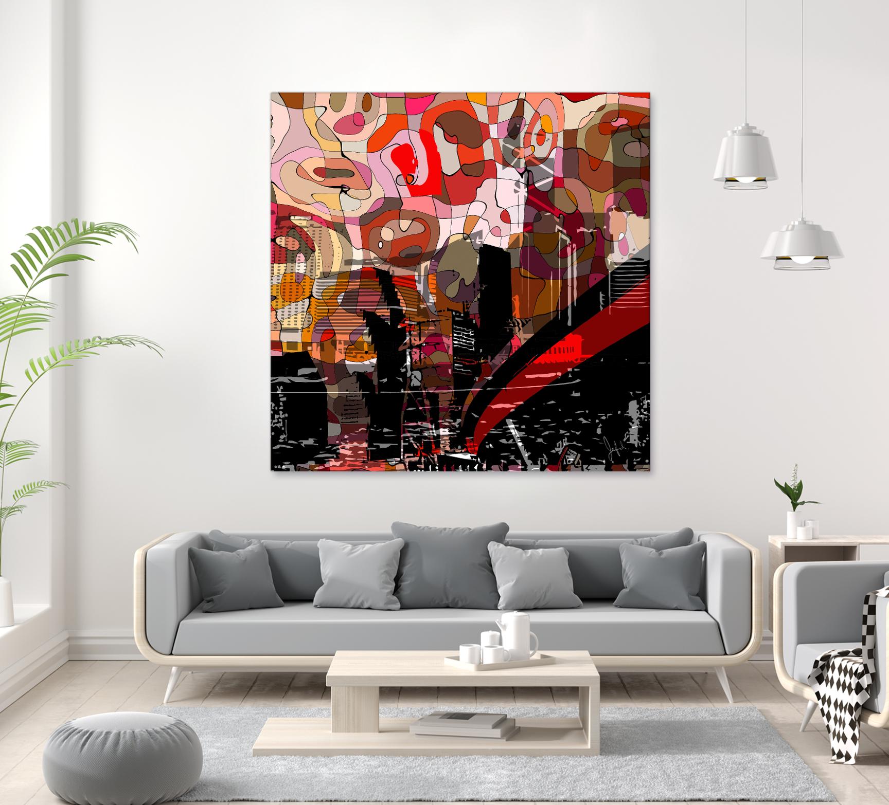 Urban Color I by Jefd on GIANT ART - black pop art - alternative