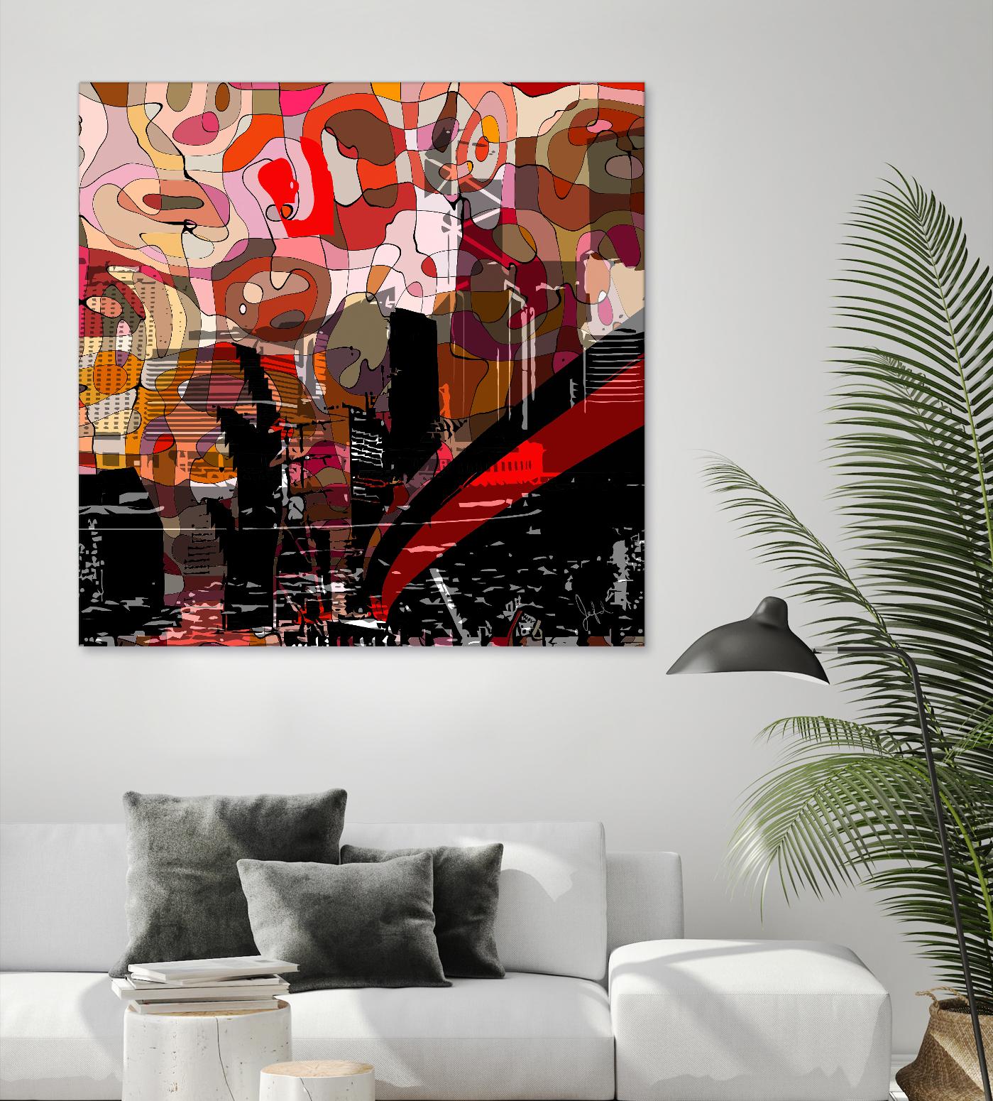 Urban Color I by Jefd on GIANT ART - black pop art - alternative