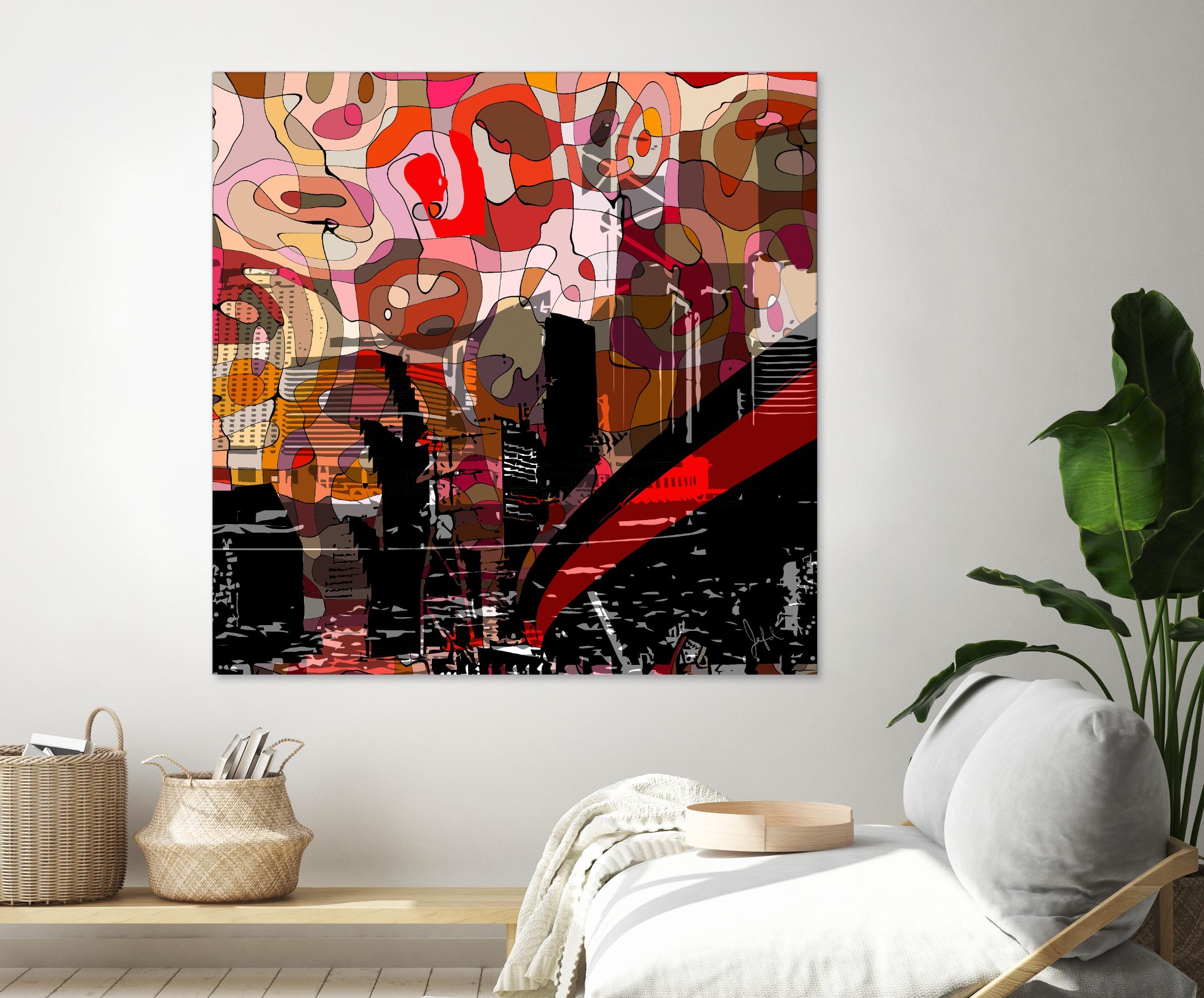 Urban Color I by Jefd on GIANT ART - black pop art - alternative