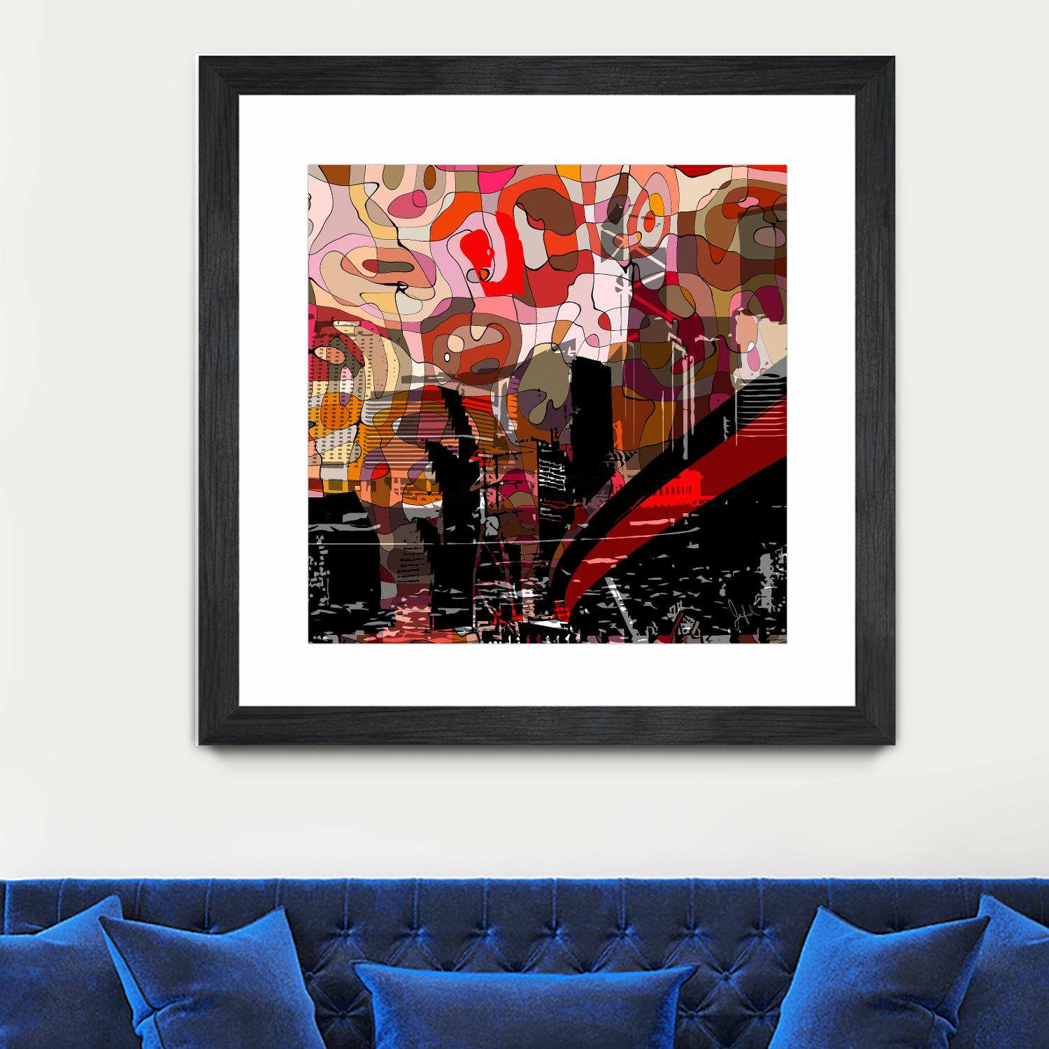 Urban Color I by Jefd on GIANT ART - black pop art - alternative
