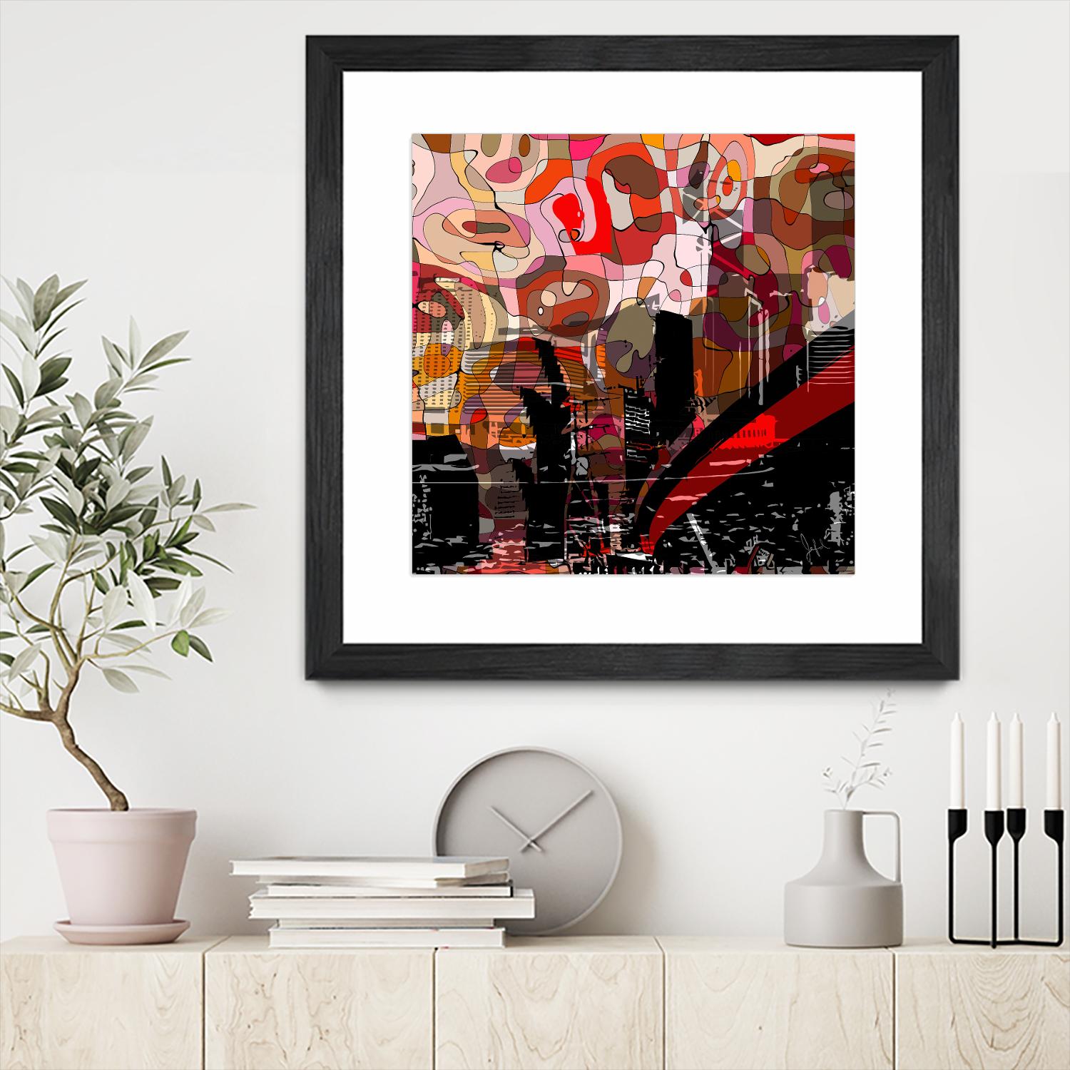 Urban Color I by Jefd on GIANT ART - black pop art - alternative