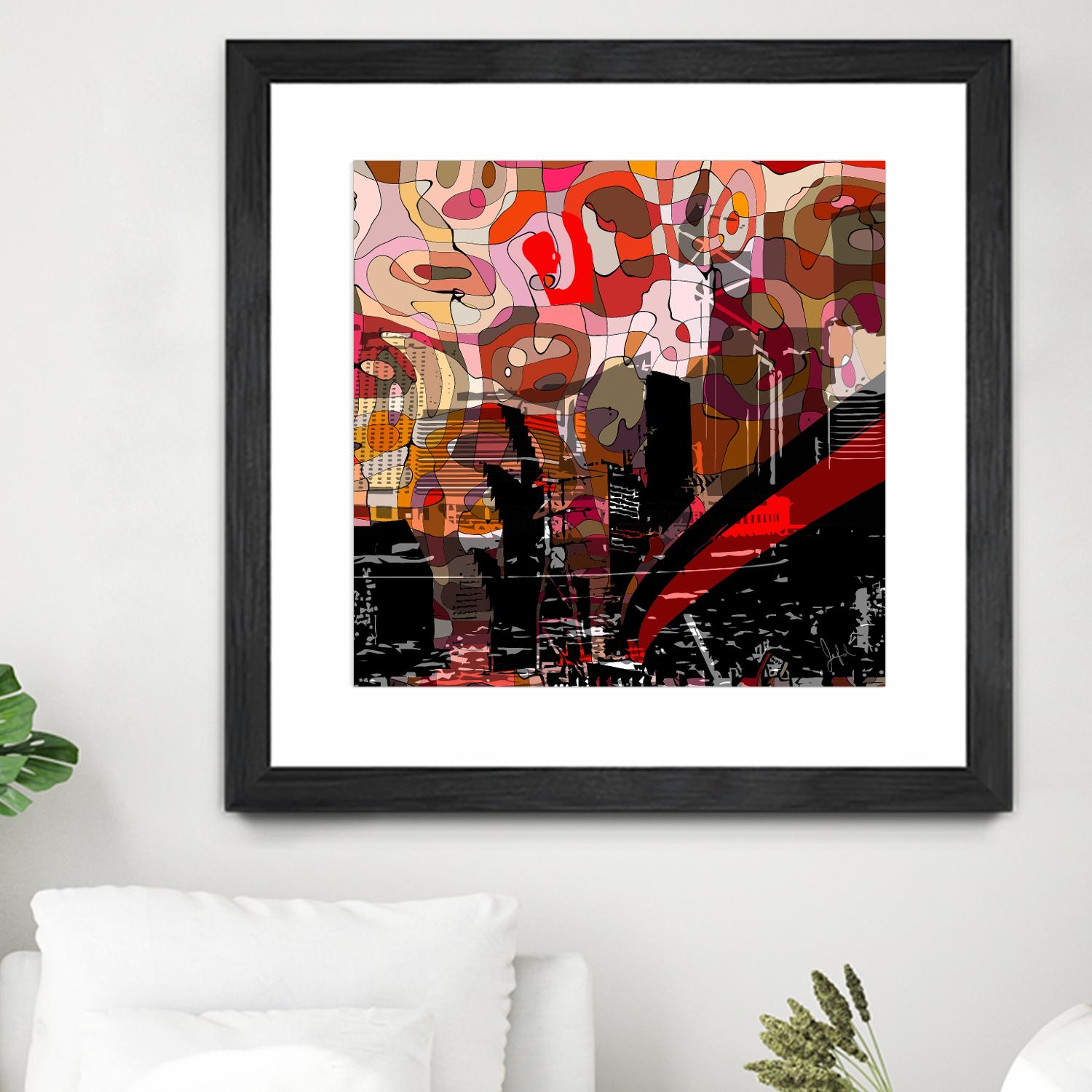 Urban Color I by Jefd on GIANT ART - black pop art - alternative