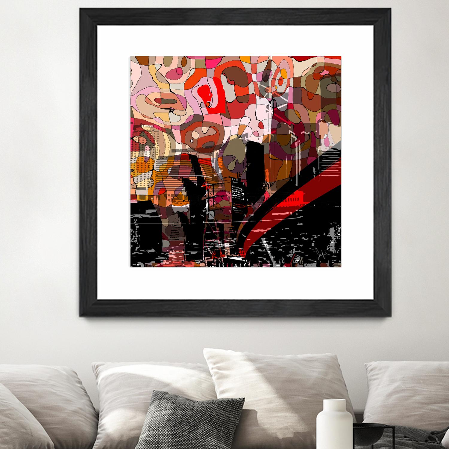 Urban Color I by Jefd on GIANT ART - black pop art - alternative