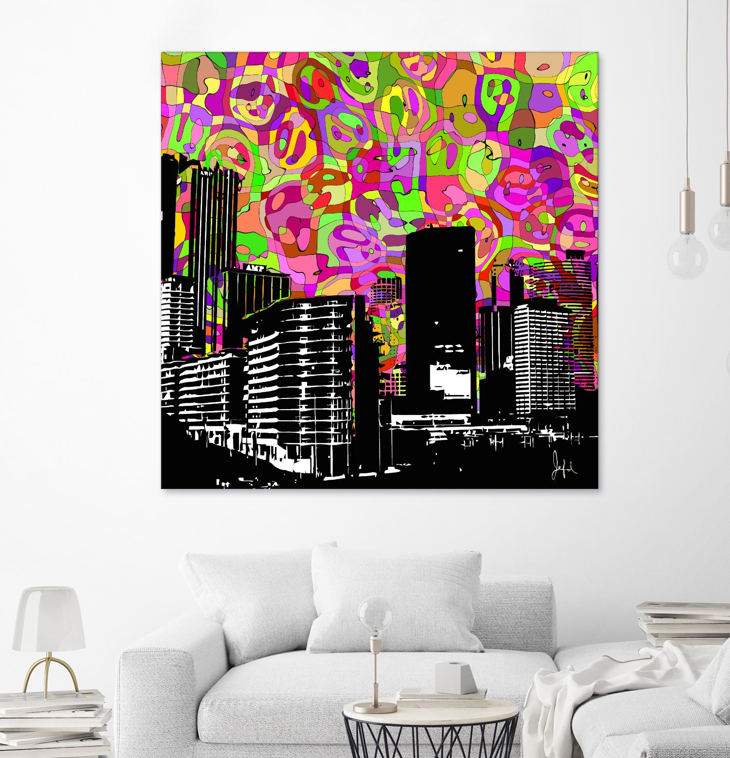 Urban Color III by Jefd on GIANT ART - black pop art - alternative
