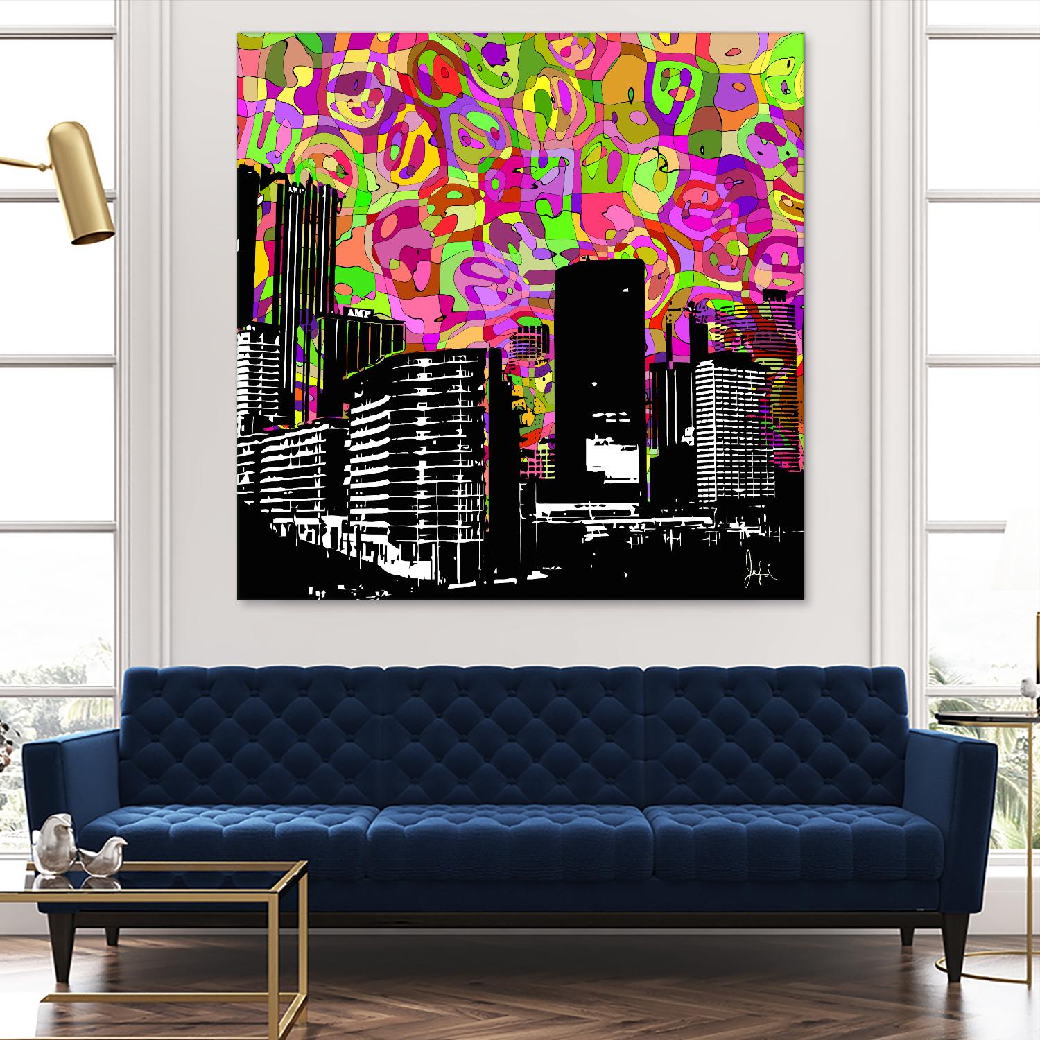 Urban Color III by Jefd on GIANT ART - black pop art - alternative