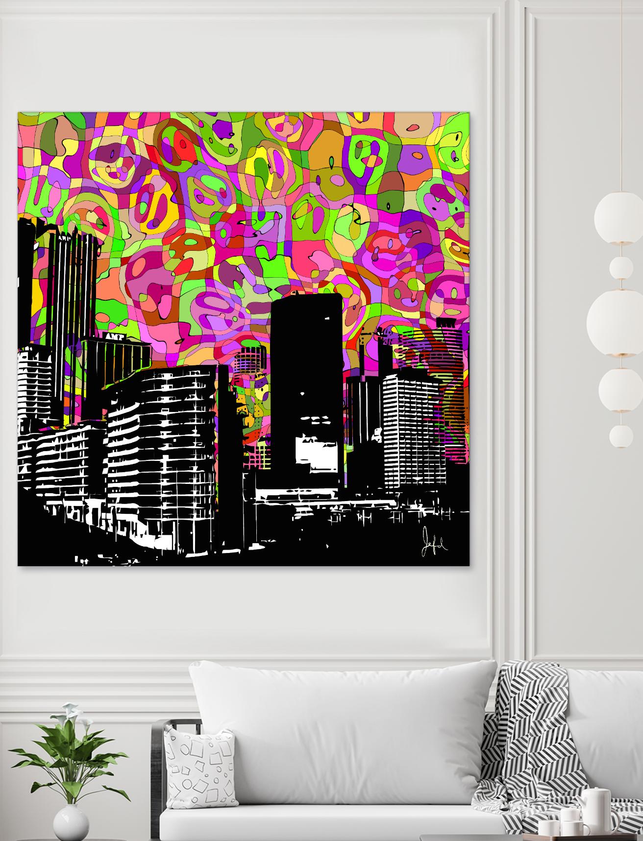 Urban Color III by Jefd on GIANT ART - black pop art - alternative