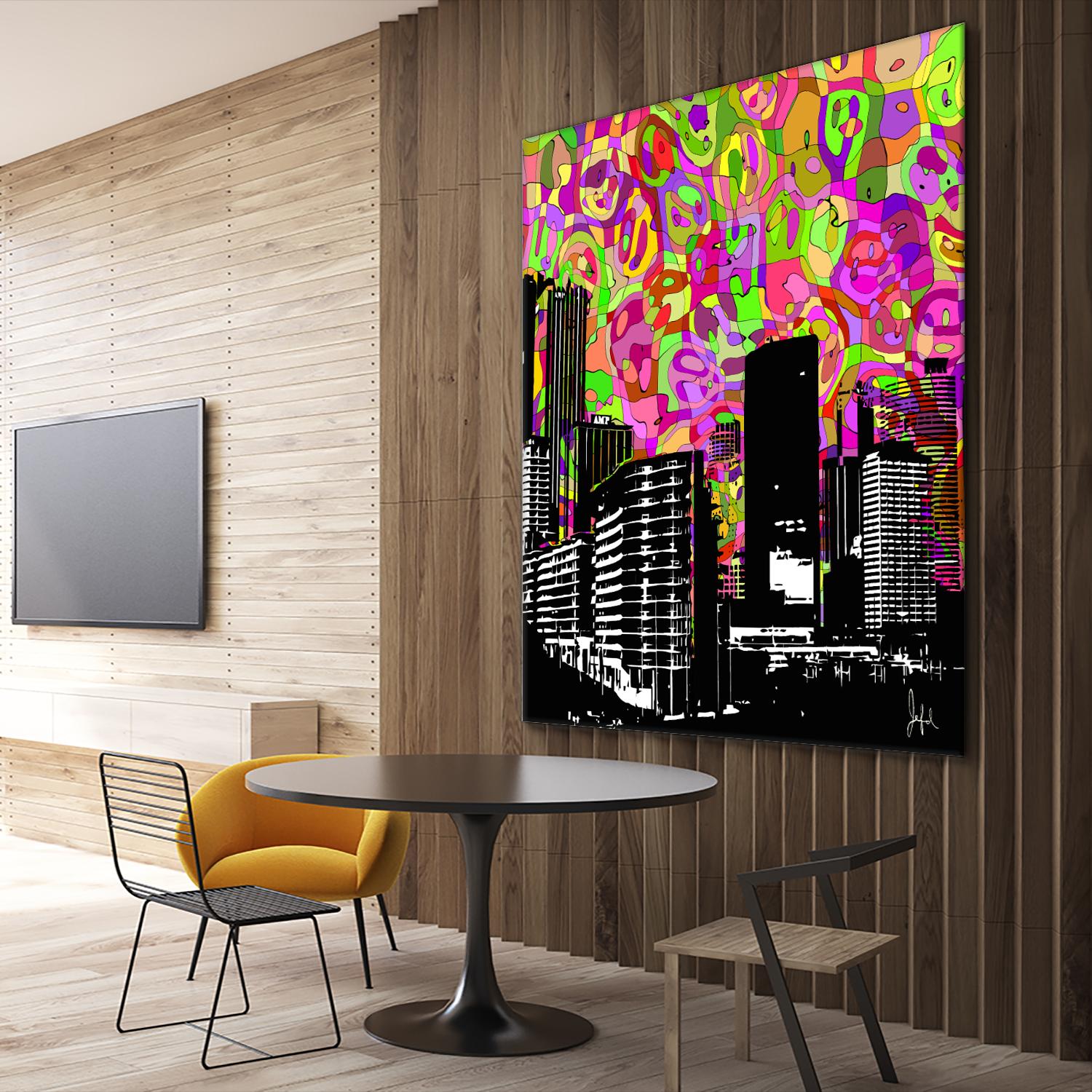 Urban Color III by Jefd on GIANT ART - black pop art - alternative
