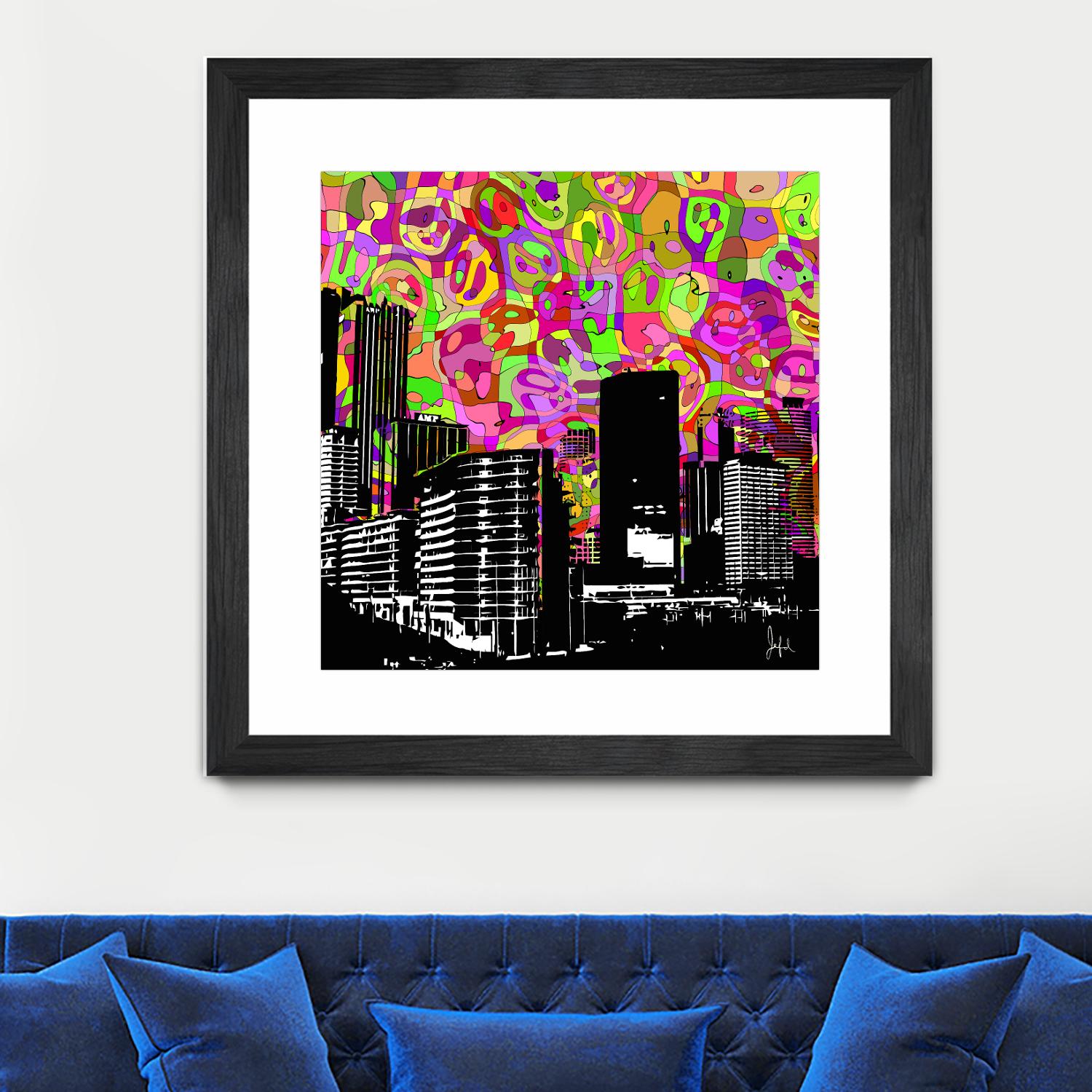 Urban Color III by Jefd on GIANT ART - black pop art - alternative