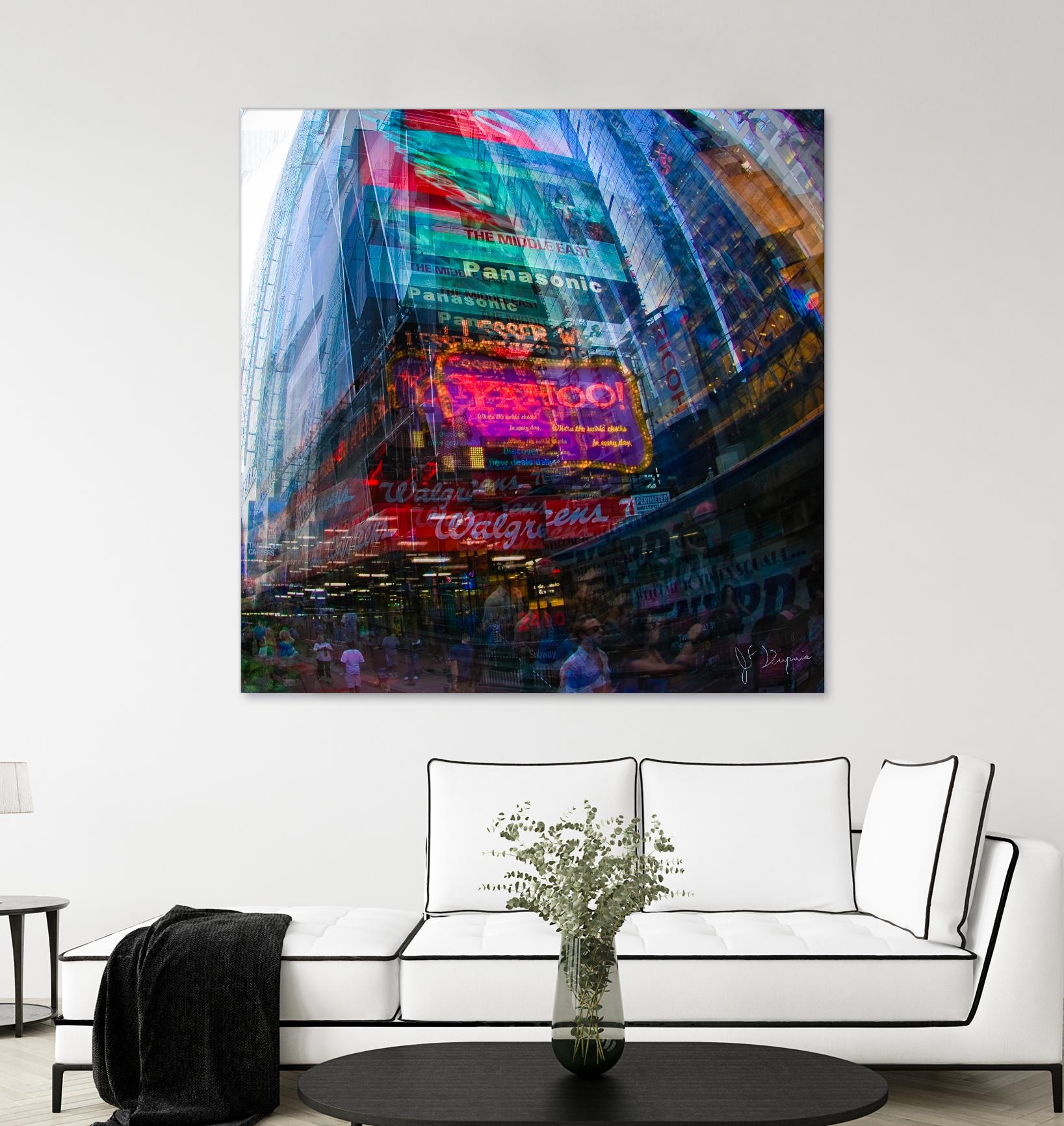 City-Zen by Jean-François Dupuis on GIANT ART - pink photography down town