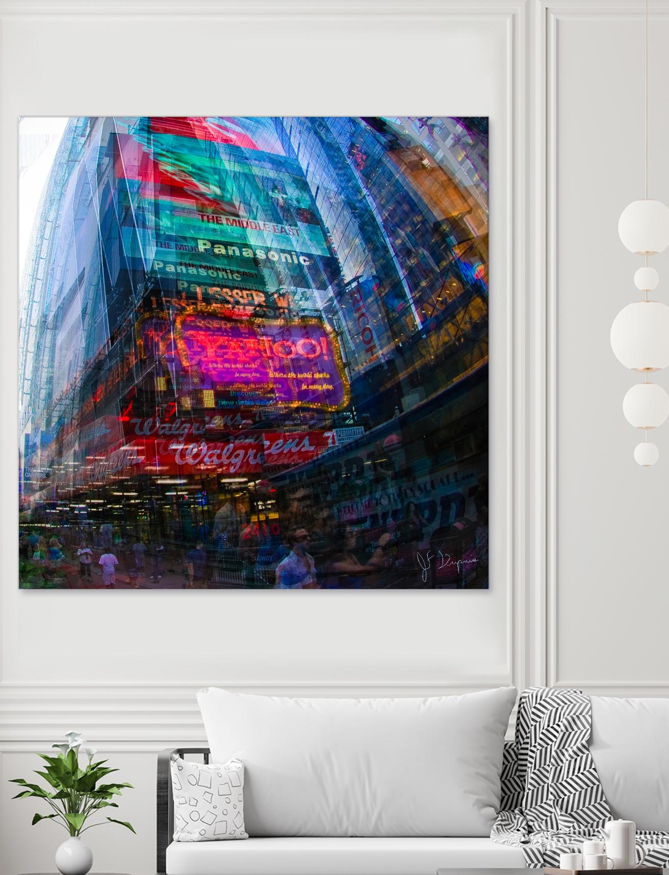 City-Zen by Jean-François Dupuis on GIANT ART - pink photography down town