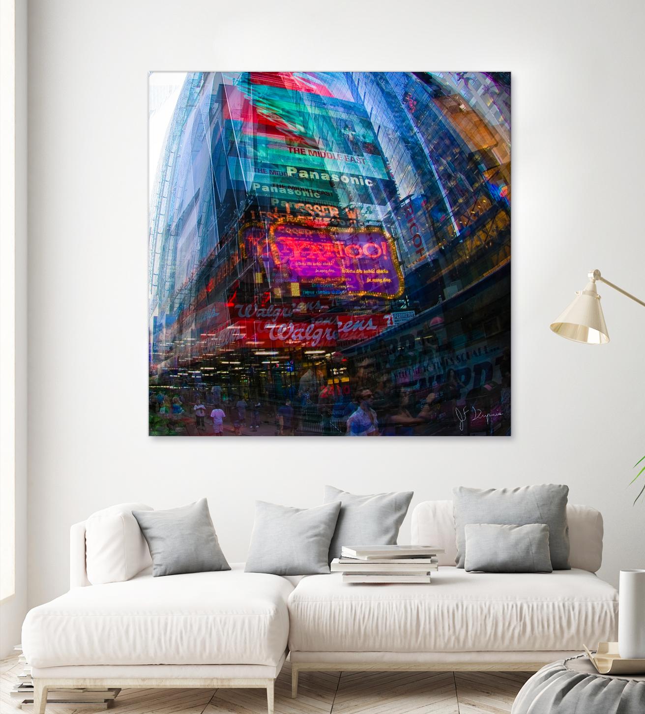 City-Zen by Jean-François Dupuis on GIANT ART - pink photography down town