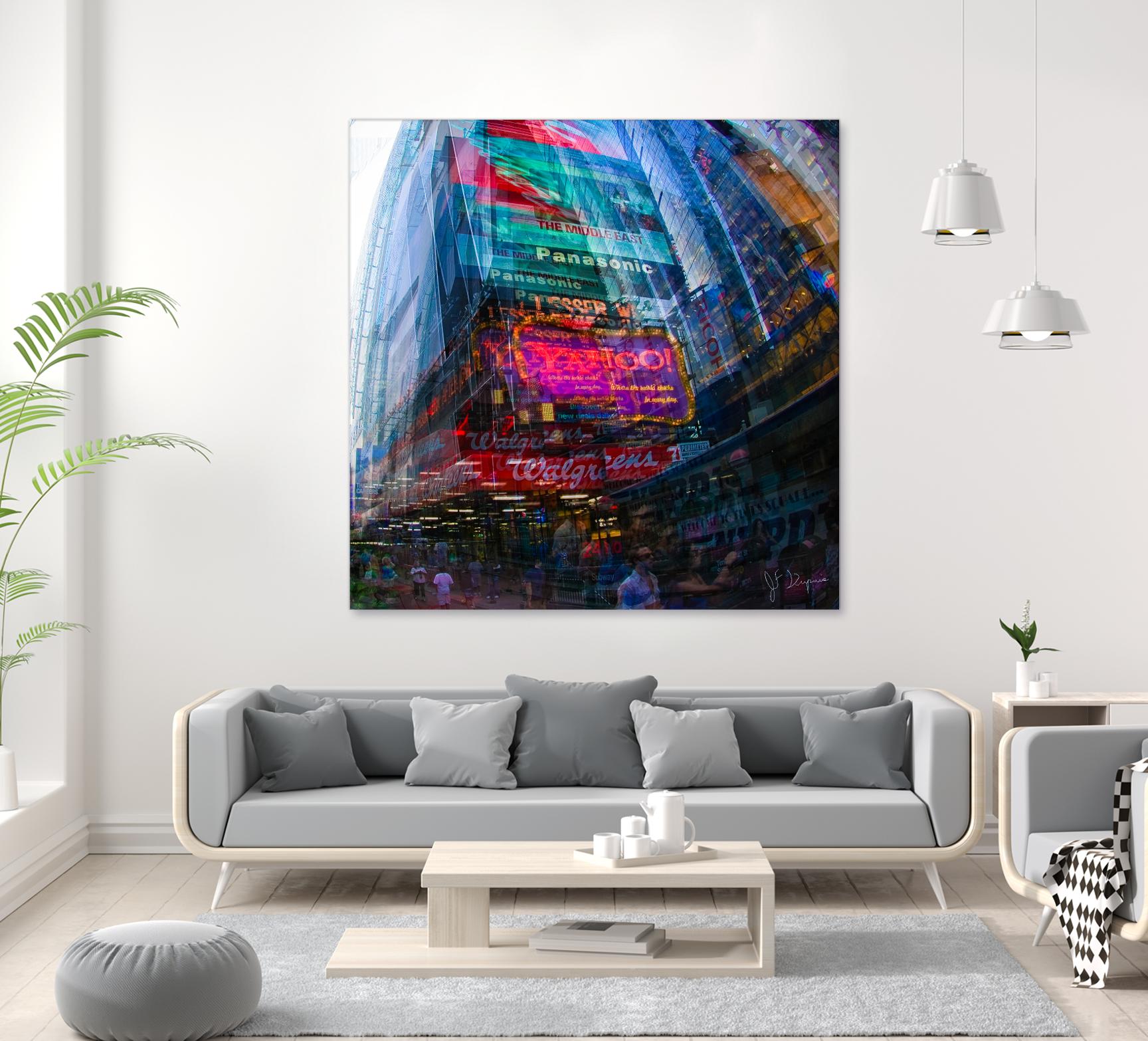 City-Zen by Jean-François Dupuis on GIANT ART - pink photography down town