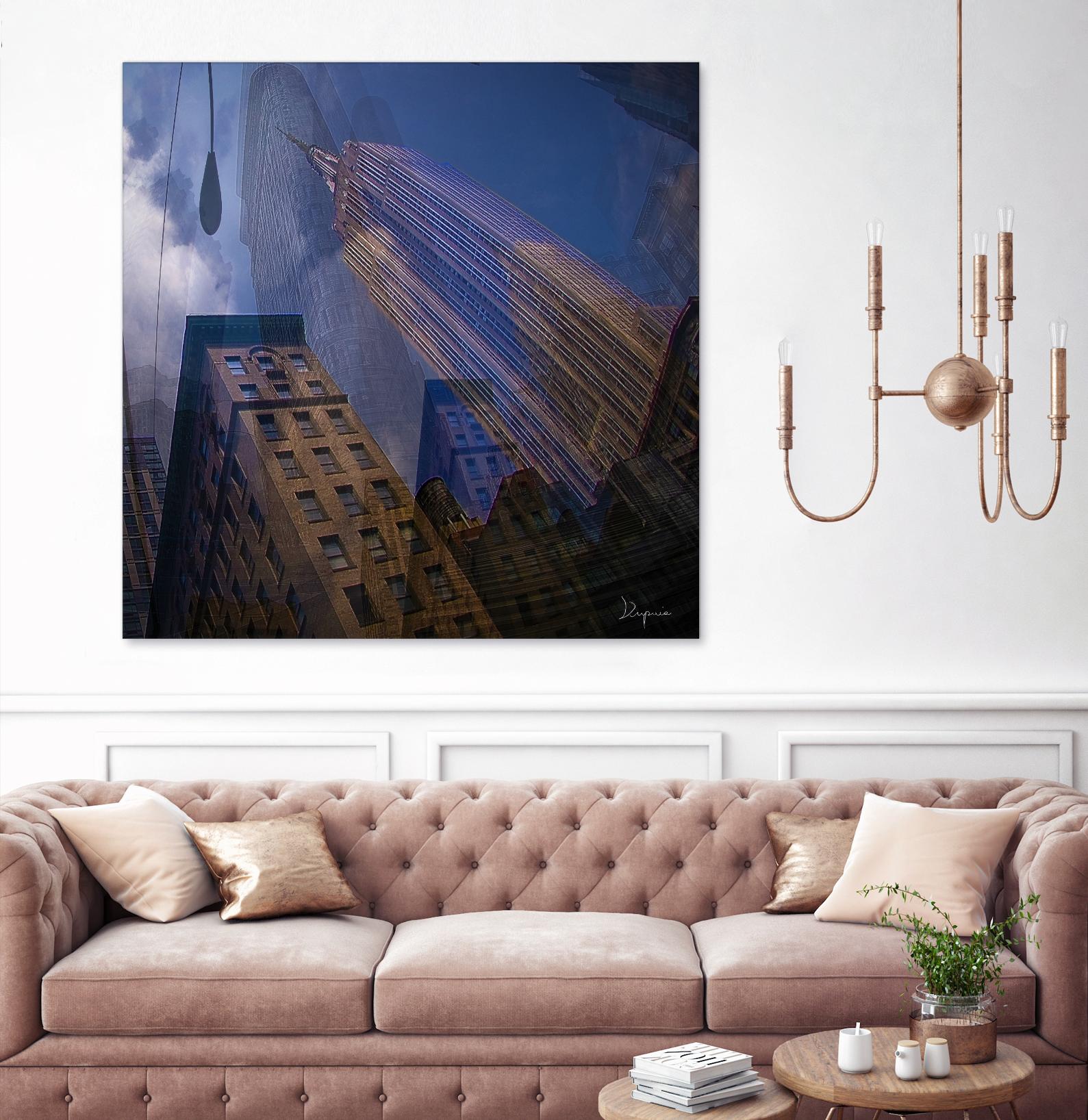 Skymanie by Jean-François Dupuis on GIANT ART - beige photography gratte ciel