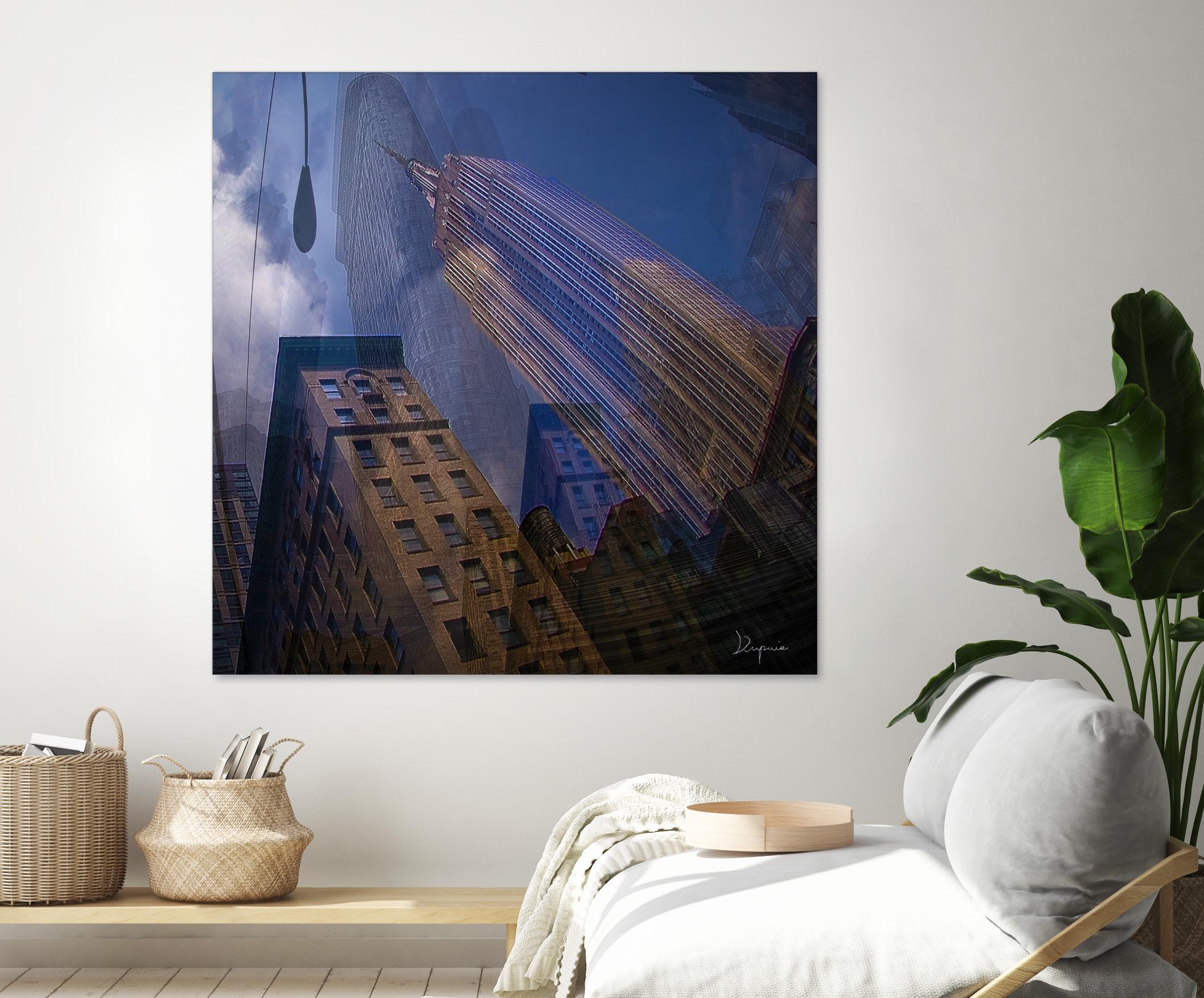 Skymanie by Jean-François Dupuis on GIANT ART - beige photography gratte ciel