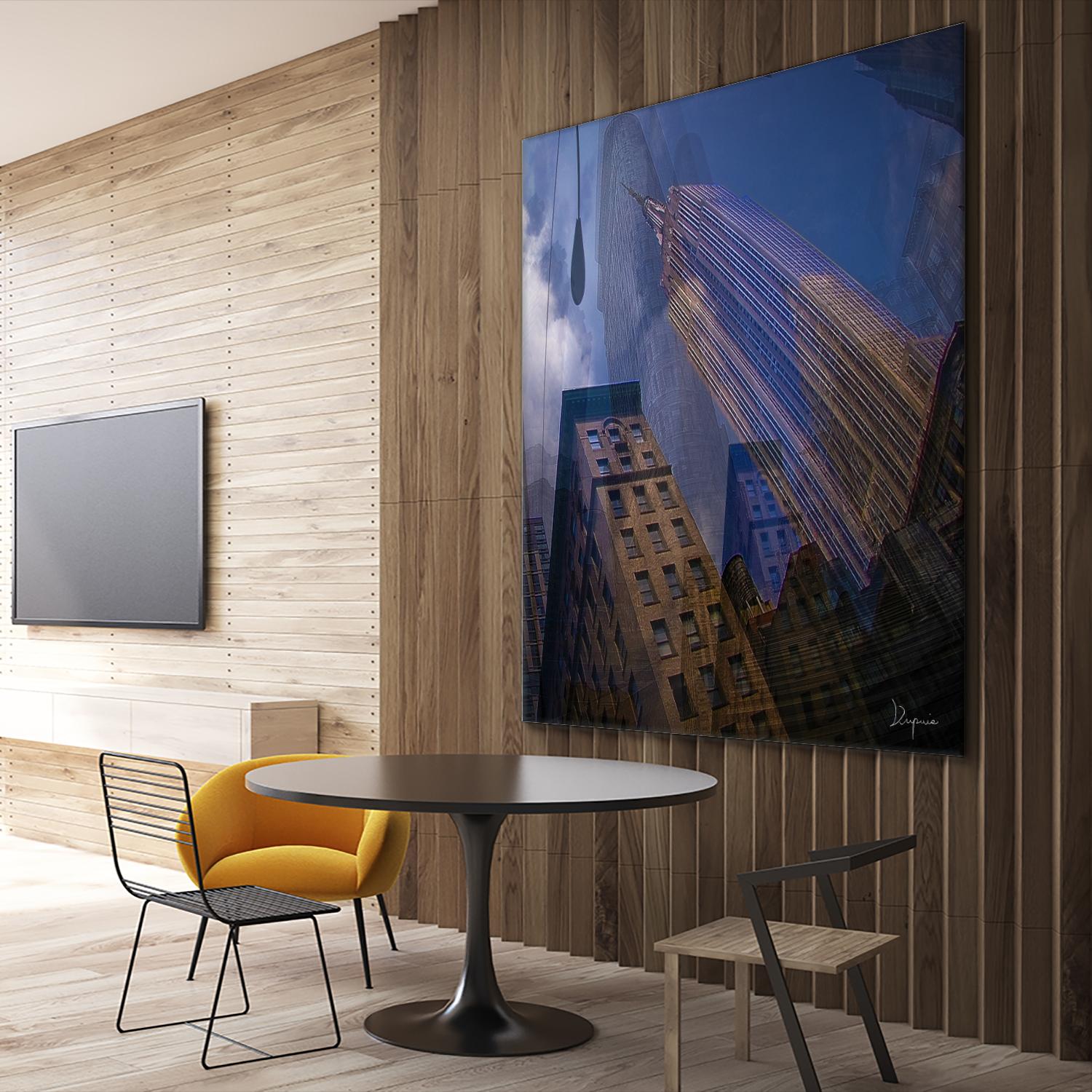 Skymanie by Jean-François Dupuis on GIANT ART - beige photography gratte ciel