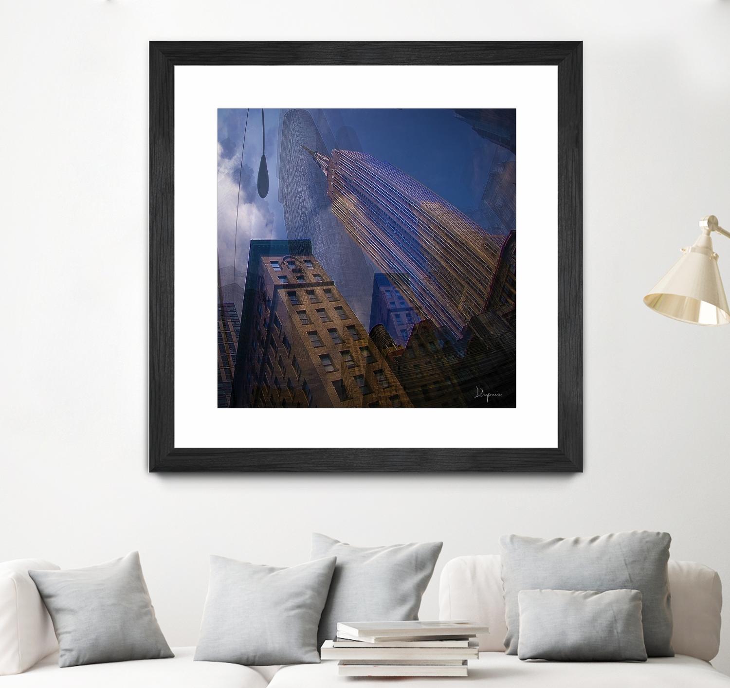 Skymanie by Jean-François Dupuis on GIANT ART - beige photography gratte ciel