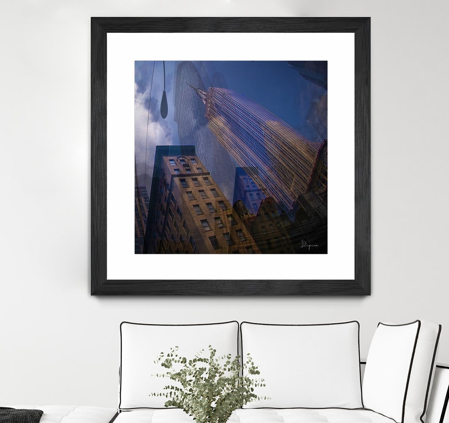 Skymanie by Jean-François Dupuis on GIANT ART - beige photography gratte ciel