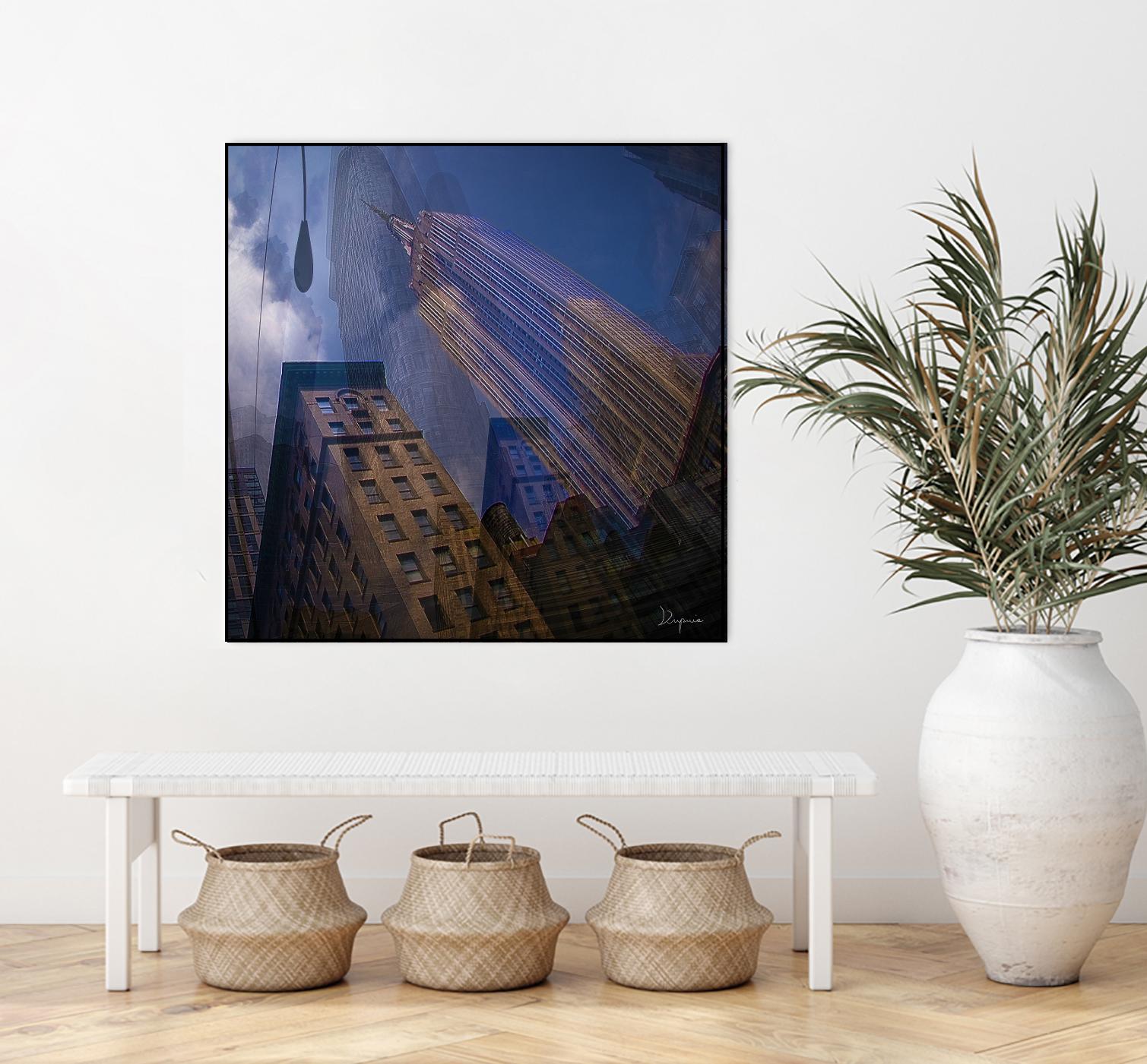 Skymanie by Jean-François Dupuis on GIANT ART - beige photography gratte ciel