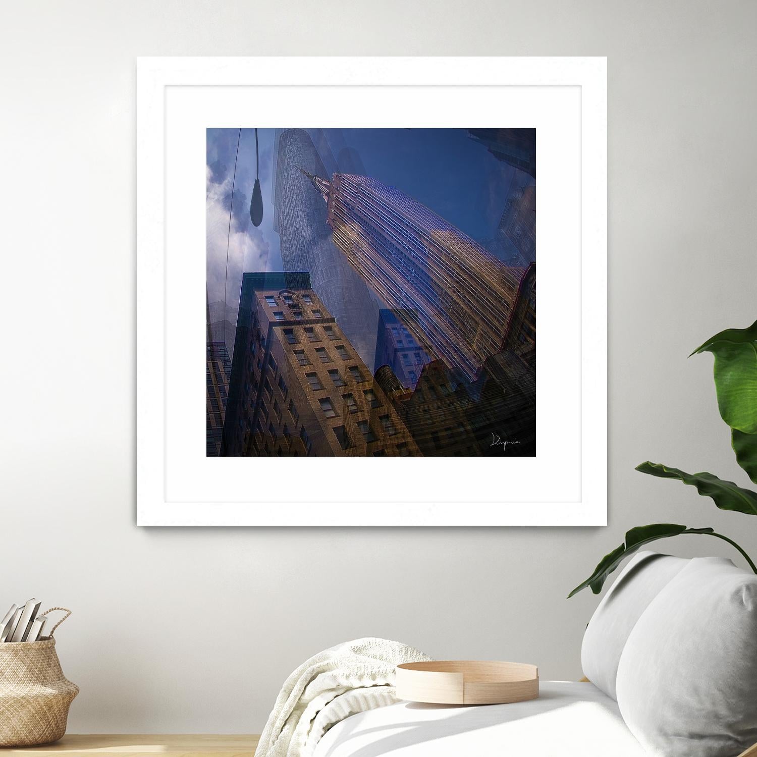 Skymanie by Jean-François Dupuis on GIANT ART - beige photography gratte ciel