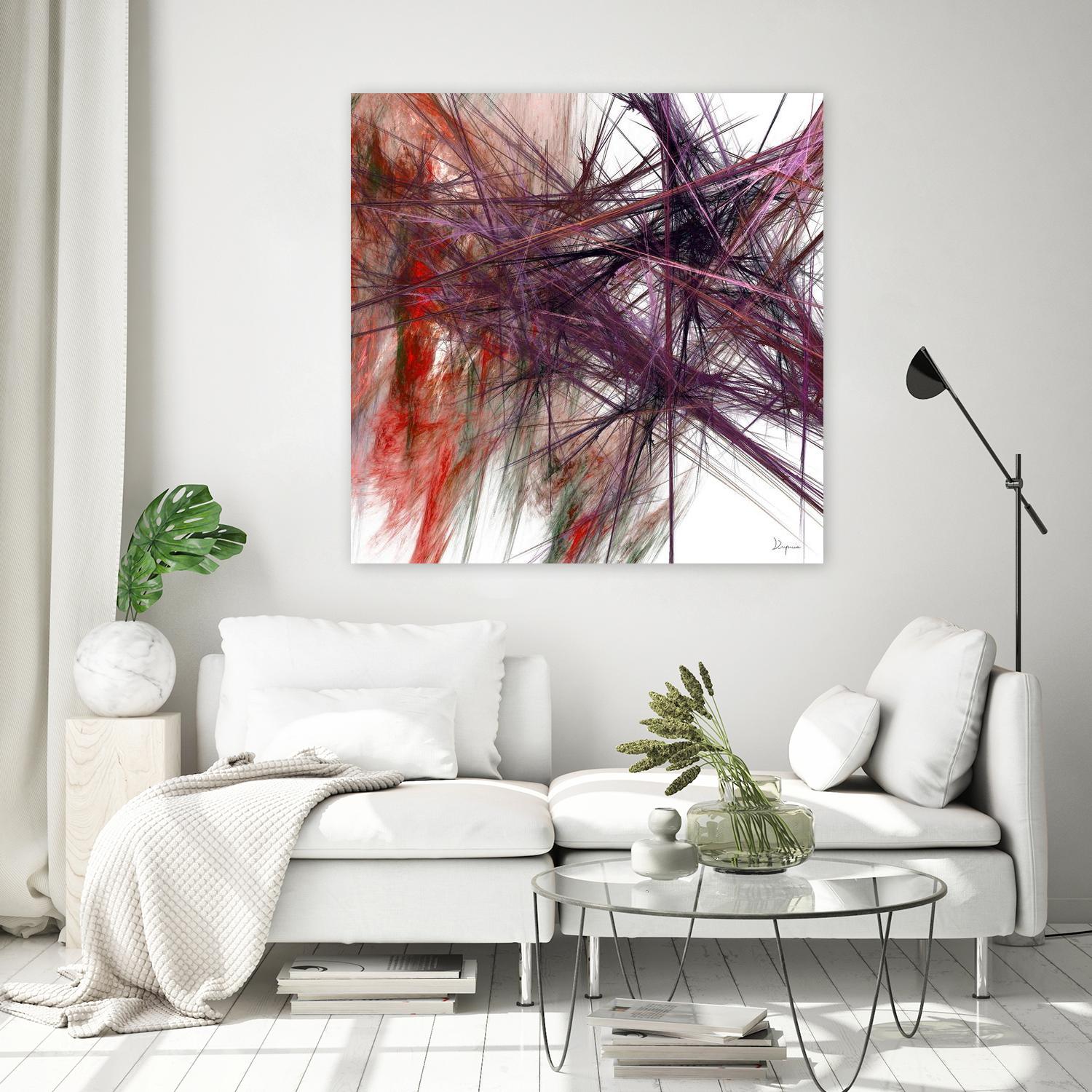 Purple Light I by Jean-François Dupuis on GIANT ART - orange digital art québécois